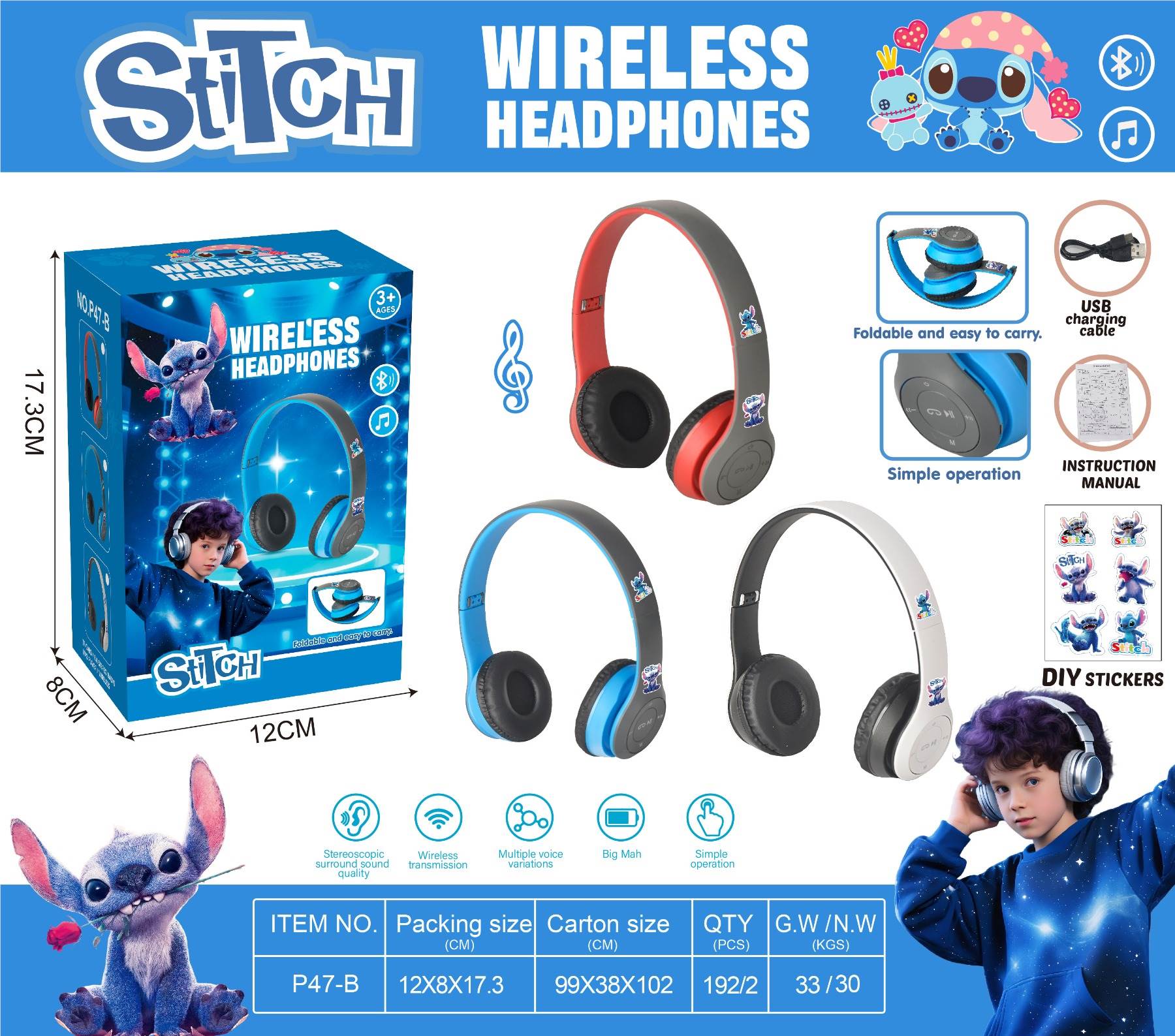 MP3 Bluetooth наушники Stillihead Series