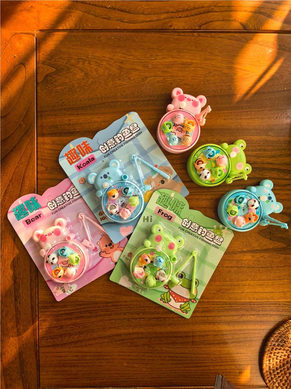 Игрушка "Рыбалка" на карточке