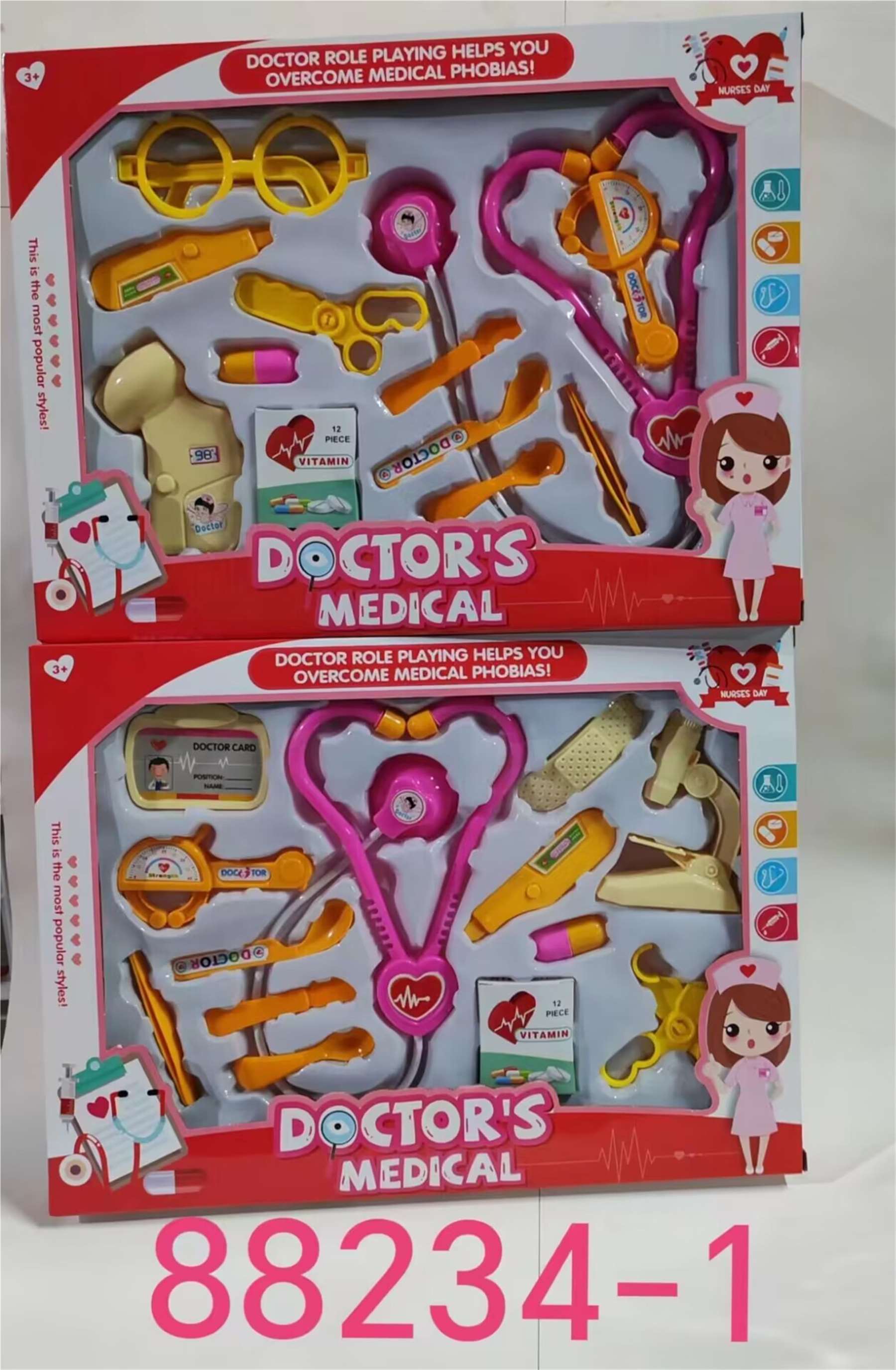 Игровой набор доктора в коробке