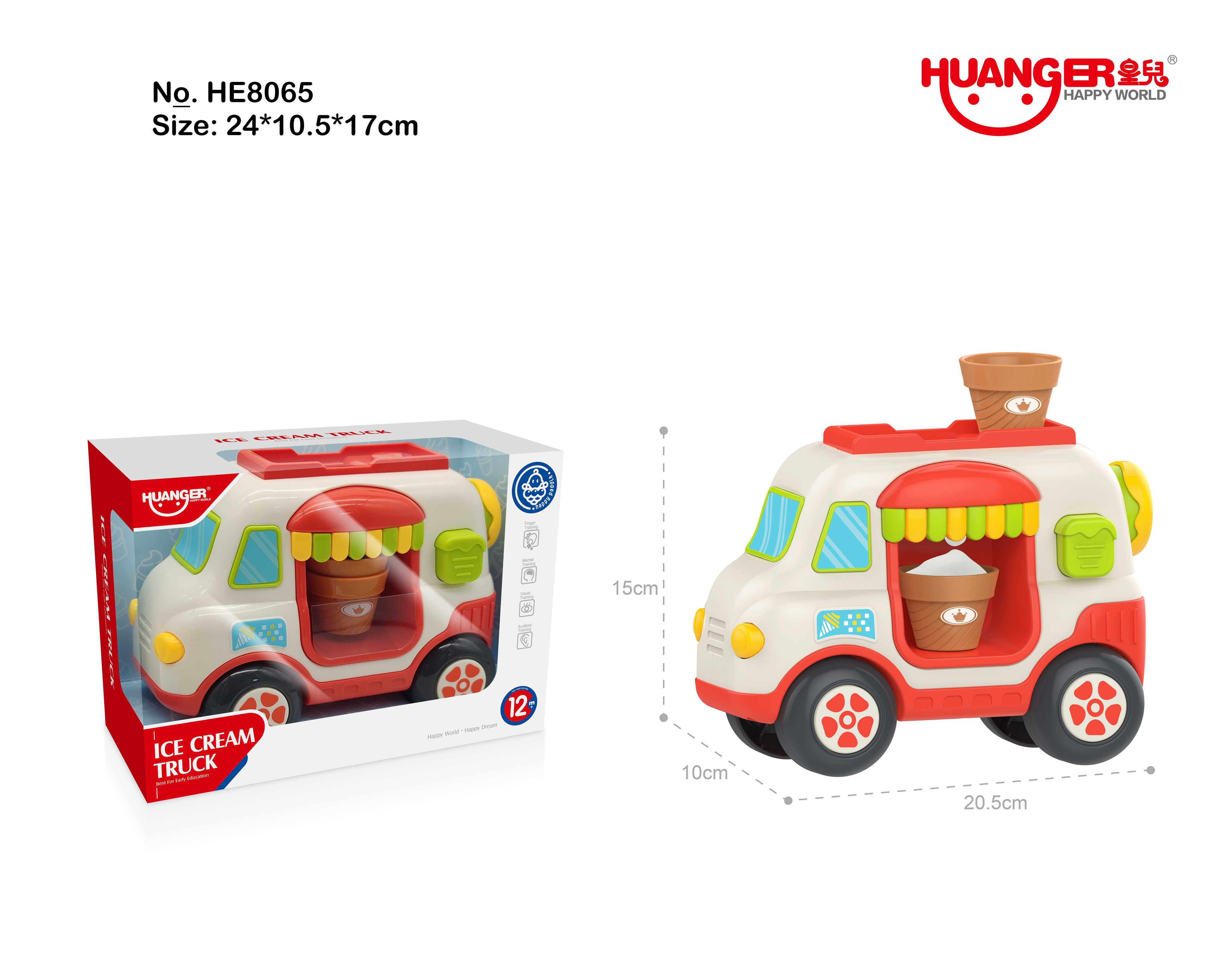 Игрушка тележка с мороженым Bubble Ice Cream Cart (Red)