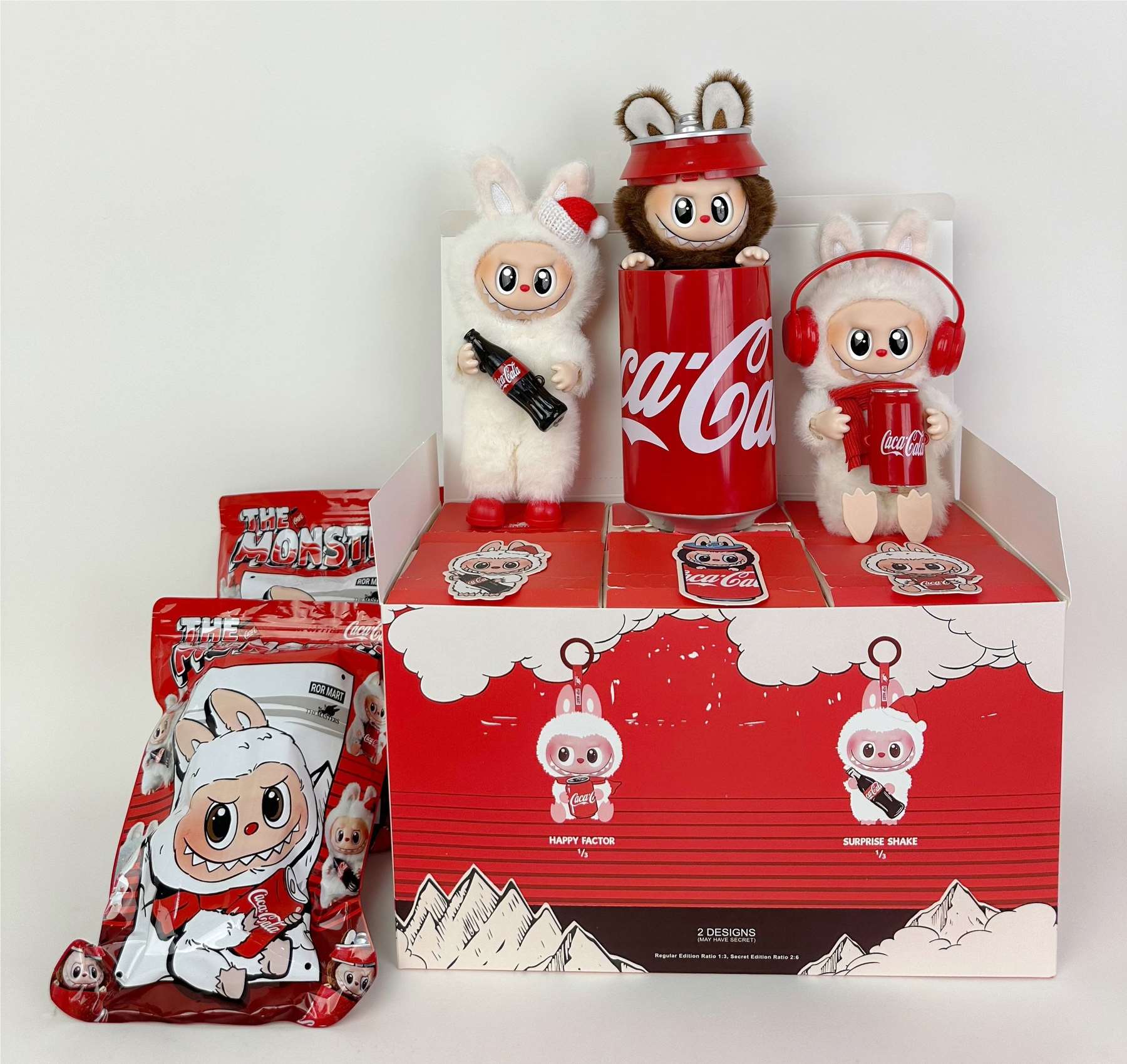 Мягкая игрушка LaBuBu Coca-Cola, 23 см, в коробке