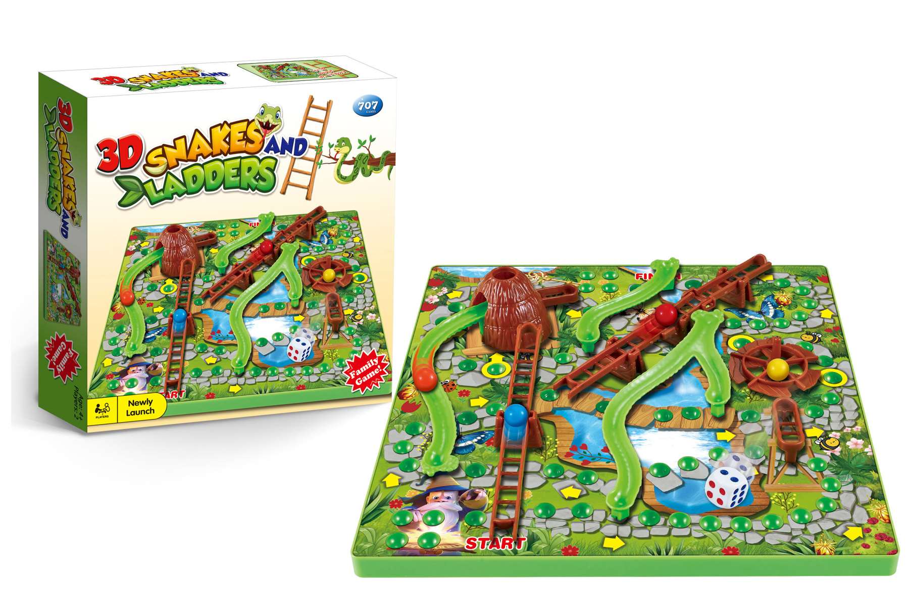 Змеиные шахматы Snake Chess - настольная игра для всей семьи