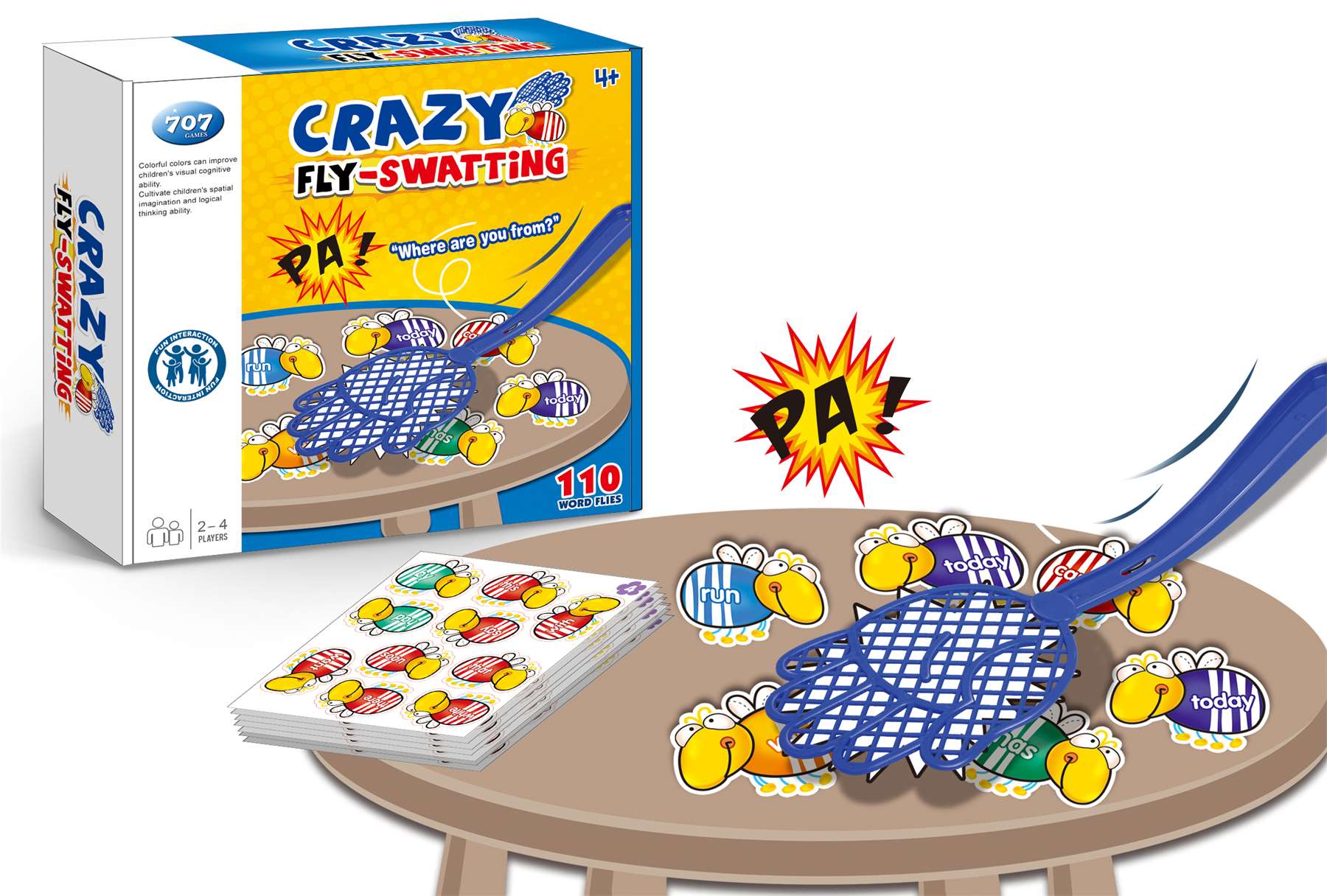 FLY Attacker: Интерактивная игра "Ударь муху"