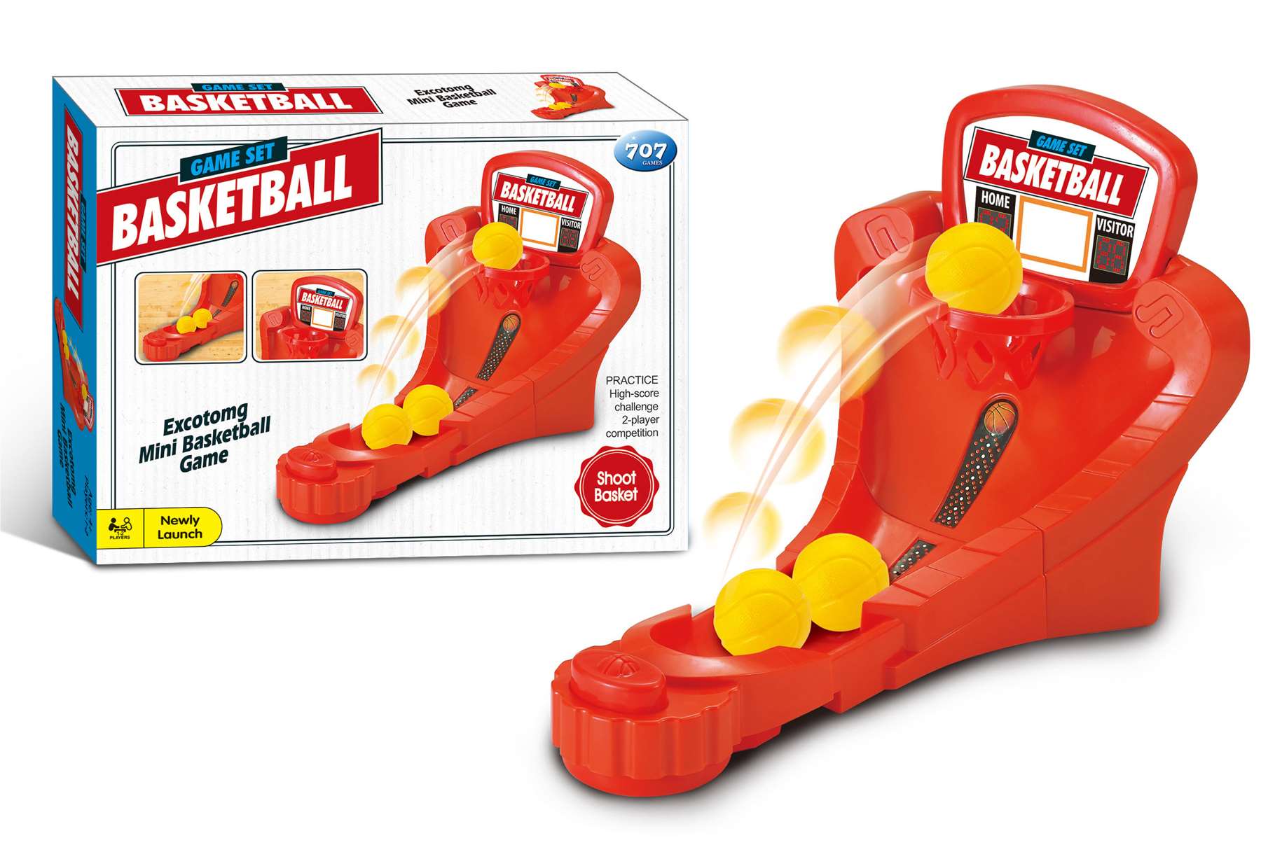 Настольный баскетбольный тир Bouncing basketball table