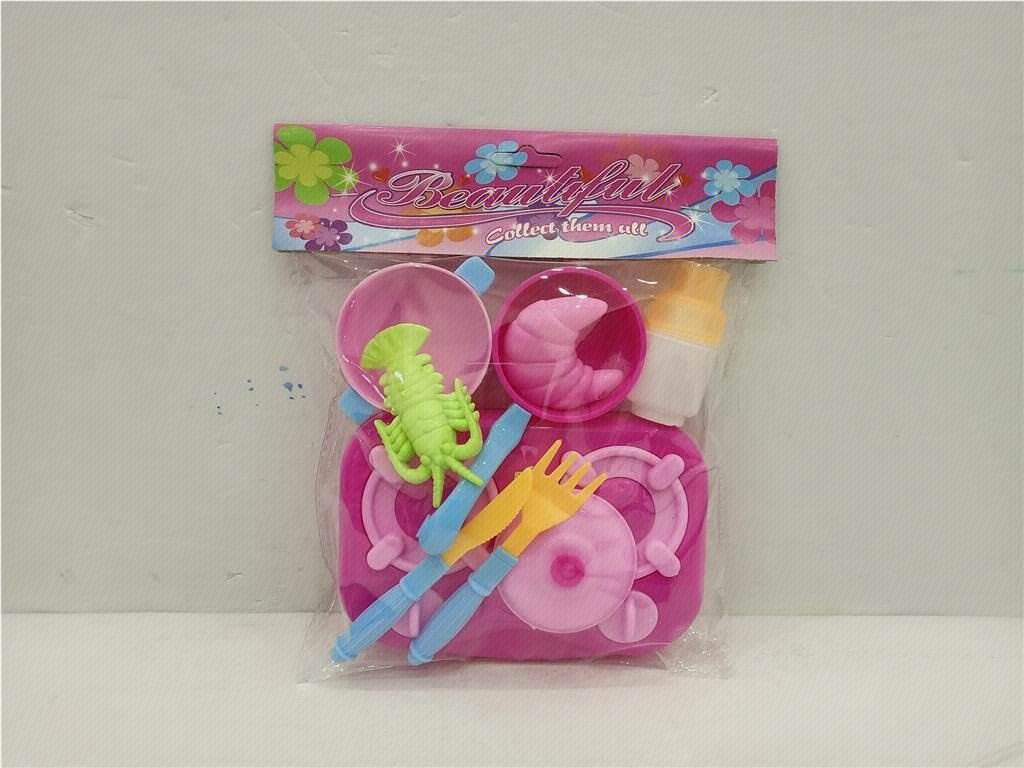 Игровой набор посуды и продуктов для сюжетно-ролевых игр