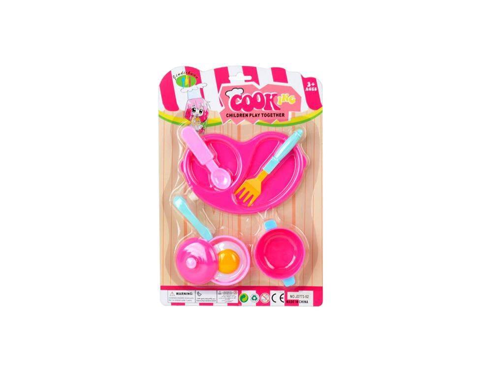 Игровой набор посуды и продуктов для сюжетно-ролевых игр