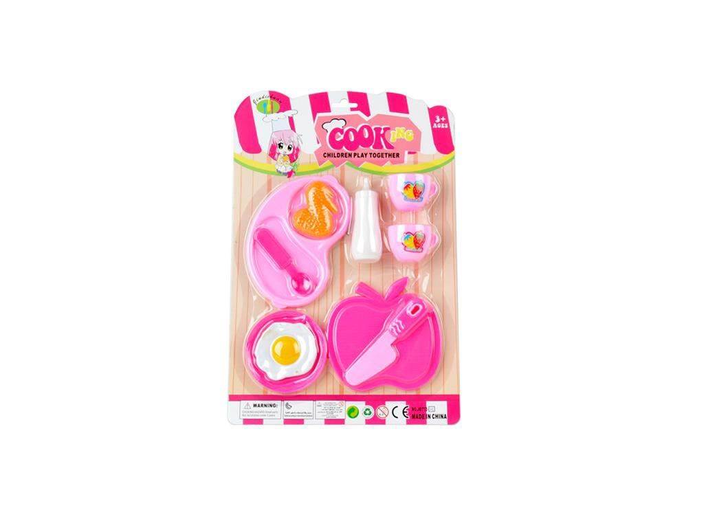 Игровой набор посуды и продуктов (2 вида)