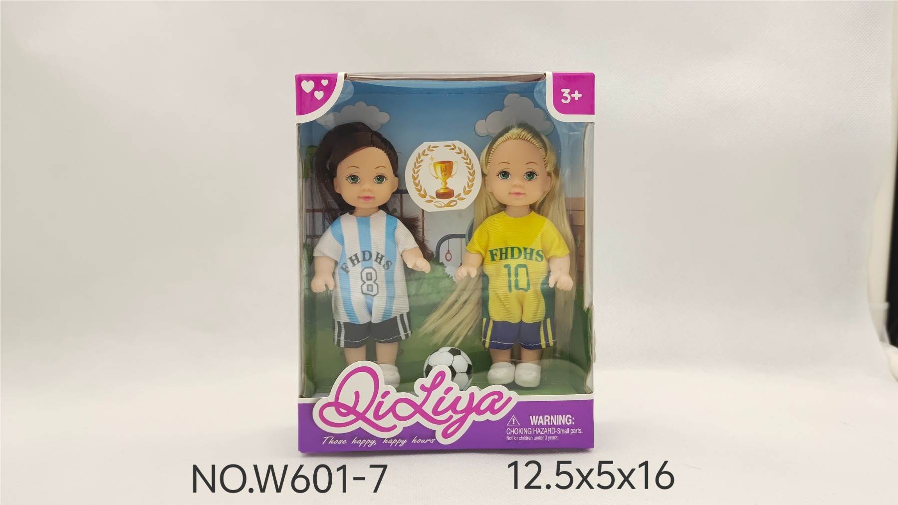Куклы-футболисты 11 см, 2 игрока