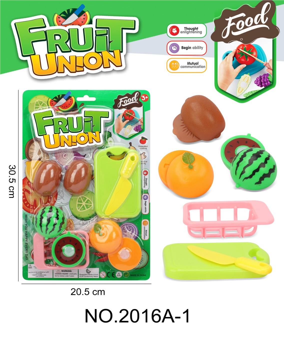 Игрушка "Фрукты на липучках" Fruit Chicele
