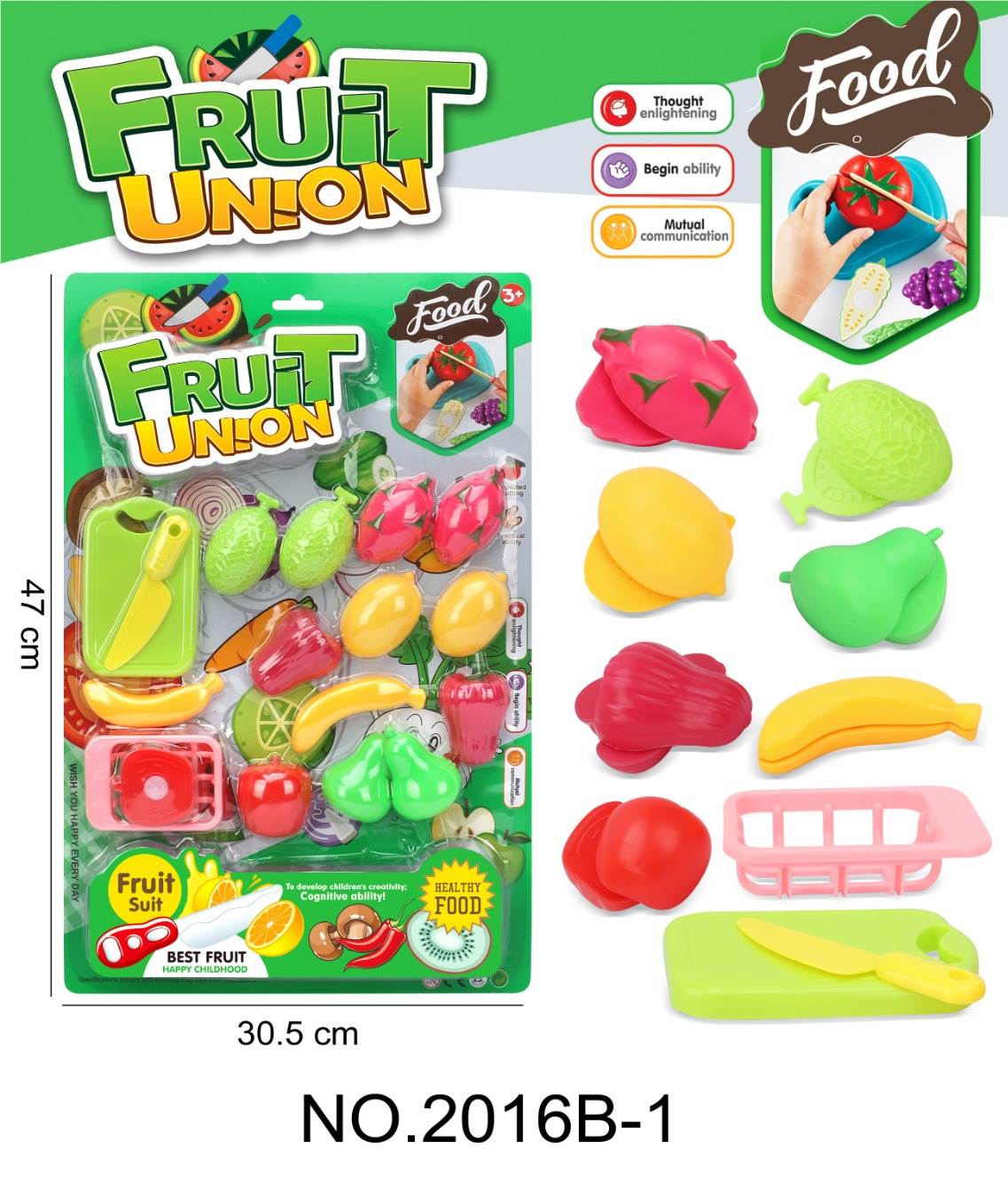 Фрукты на липучках Fruit Chicele