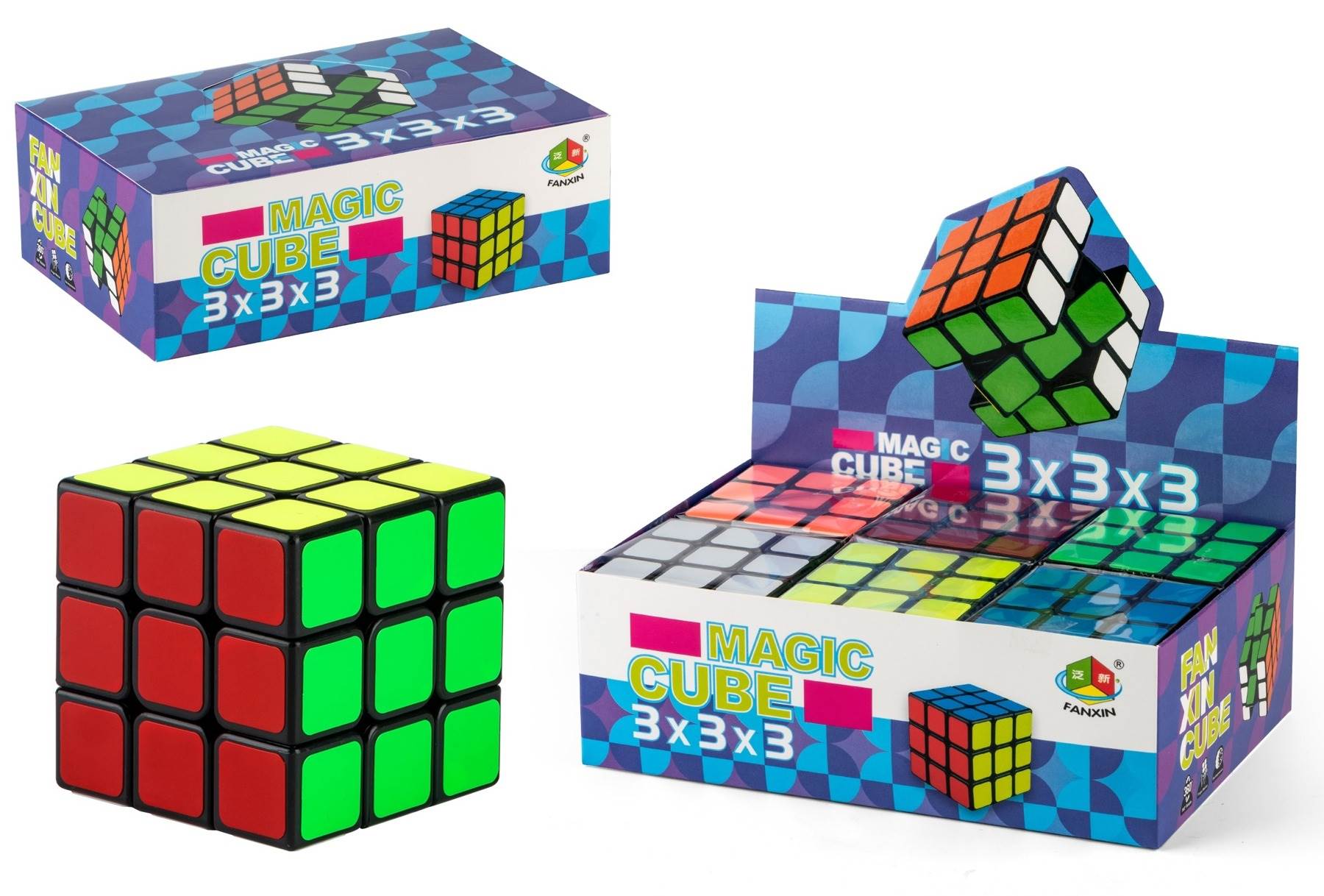 Кубик Рубика 3x3 Nova Black Base, оптом