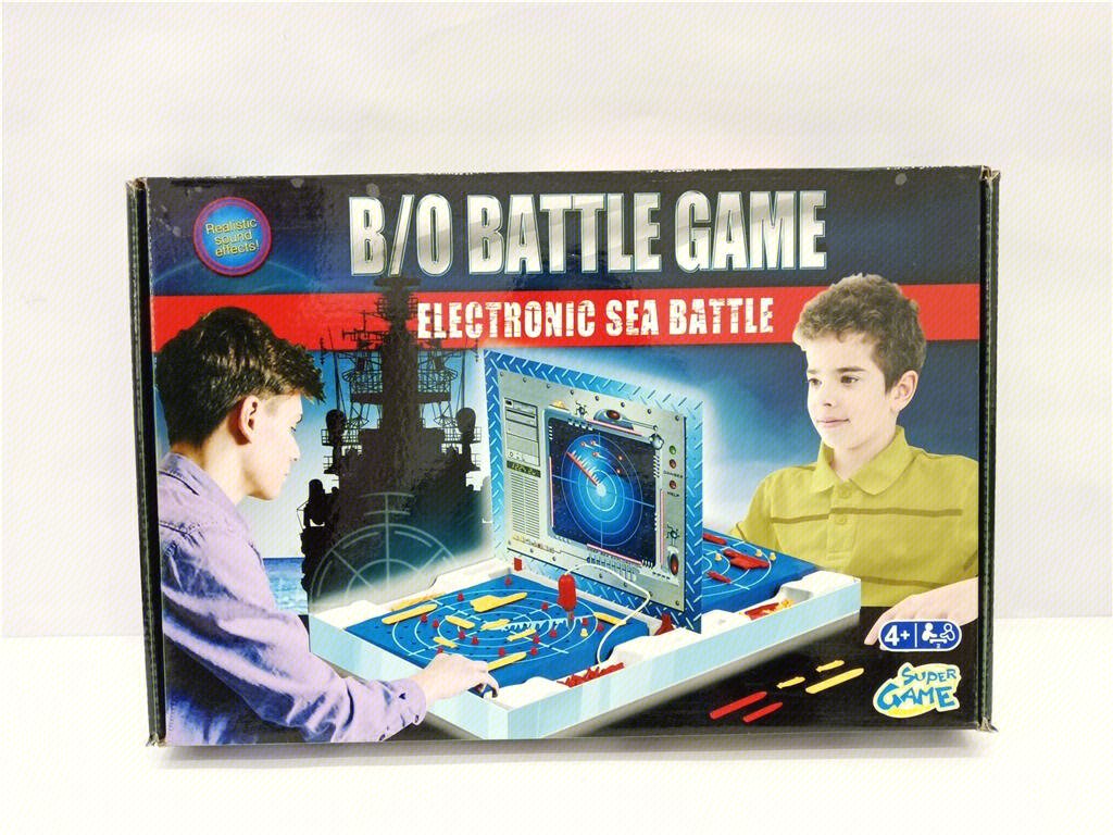 Электронная морская битва: настольная игра