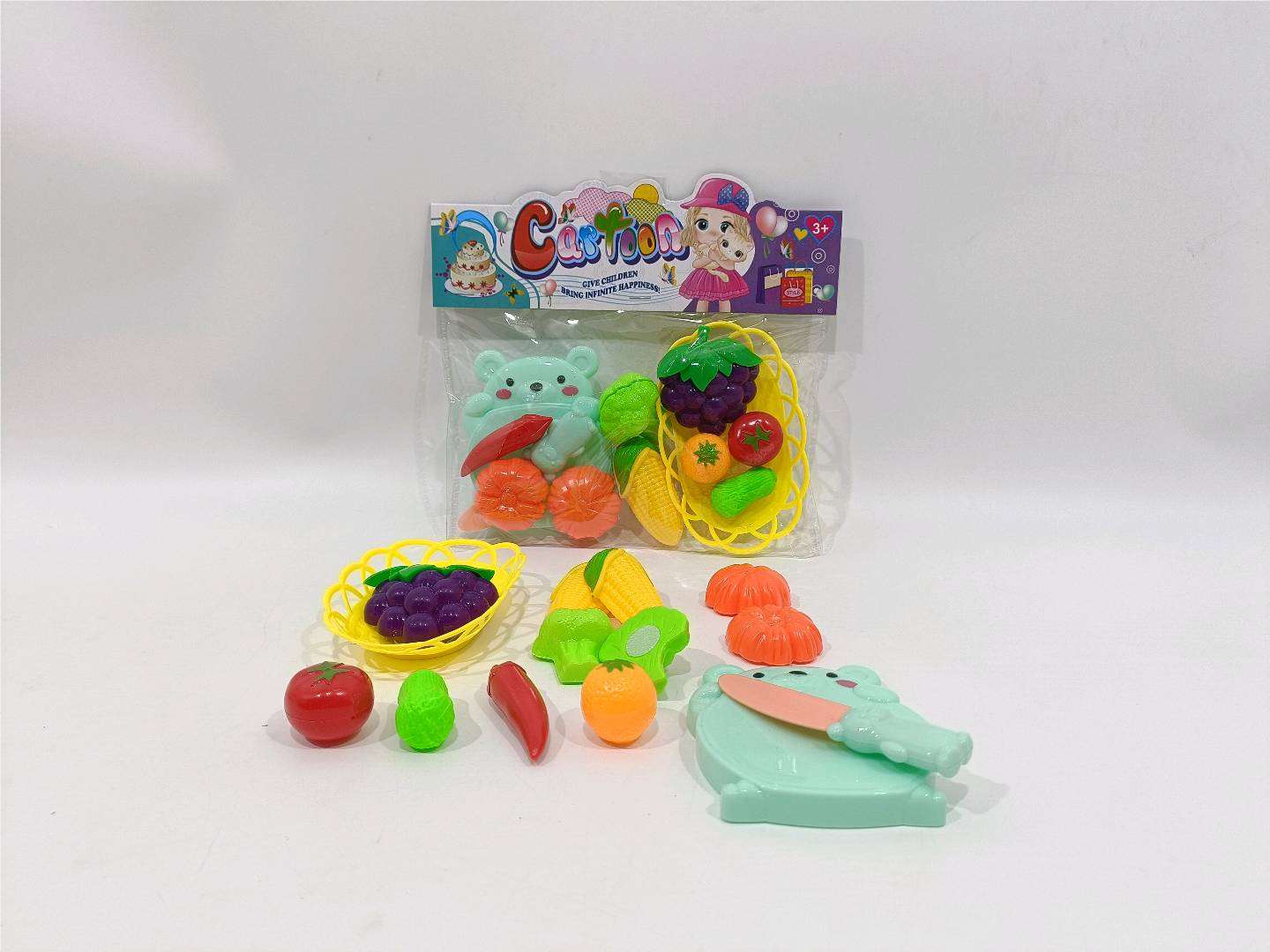 Игровой набор "Овощи для нарезки" с музыкой
