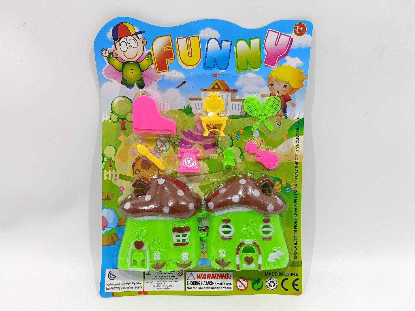 Игровой набор "Грибной домик" для сюжетно-ролевых игр