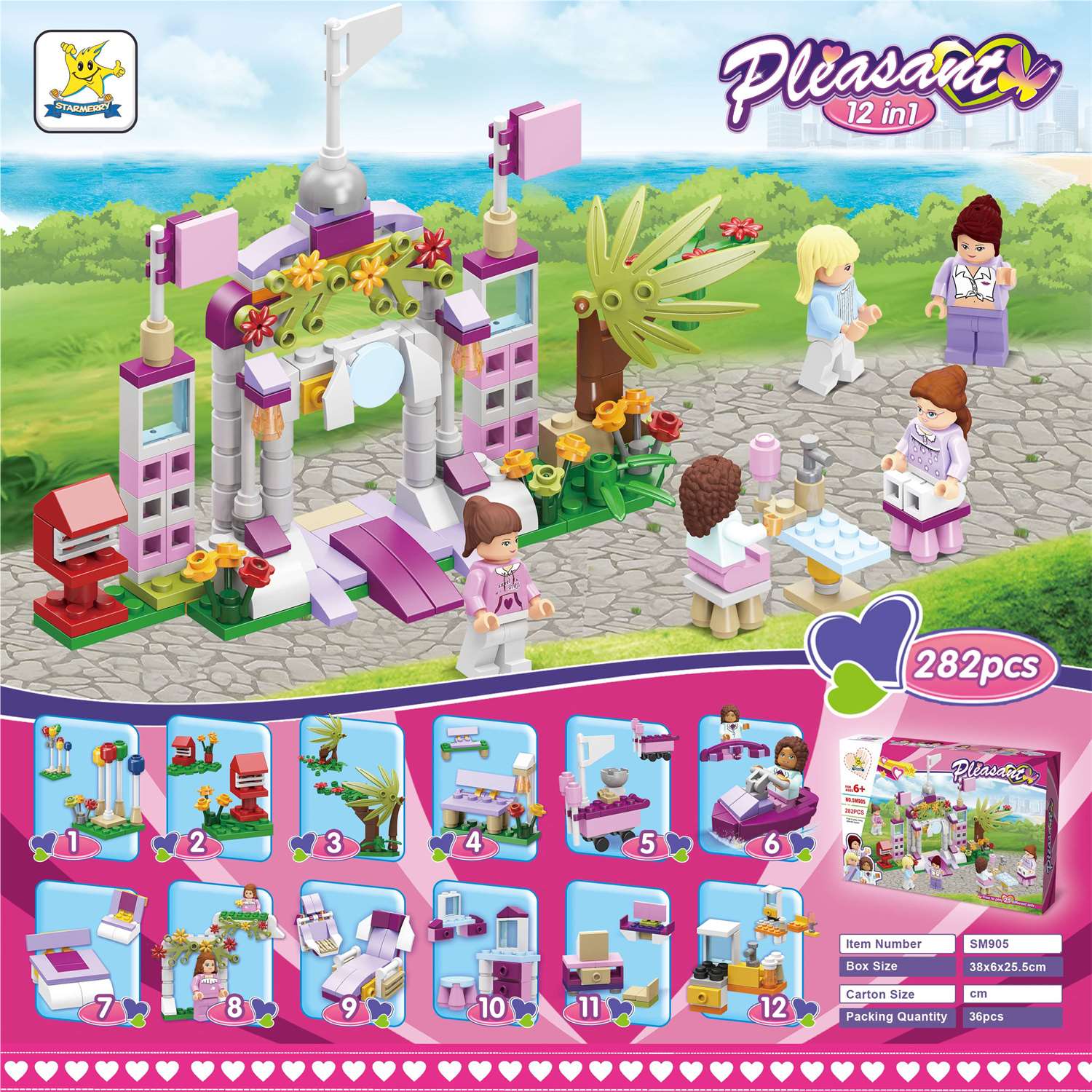 Конструктор Lego Girls Series 12-в-1