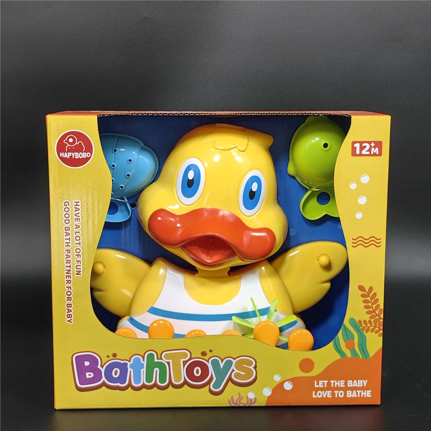 Игрушки для ванной "Большая Утка": развивающий набор для купания
