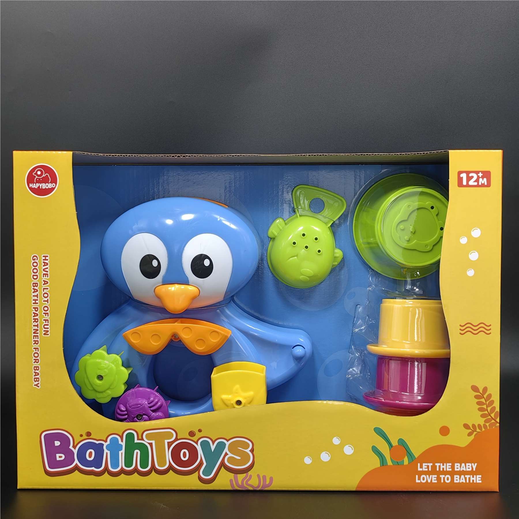 Игрушки для ванной "Пингвин": водные забавы для малышей