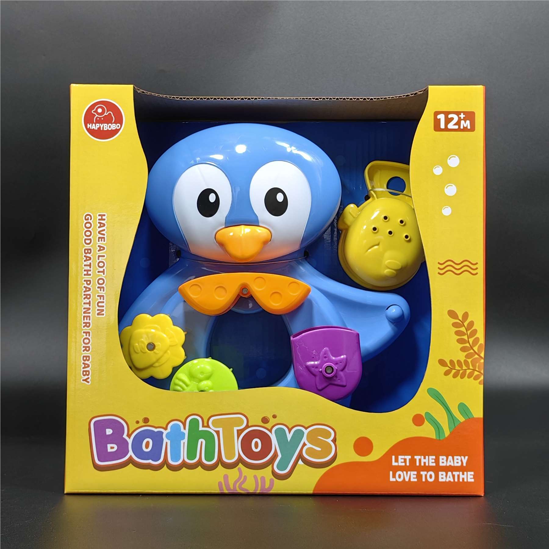 Игрушки для ванной "Пингвин": водные забавы для малышей