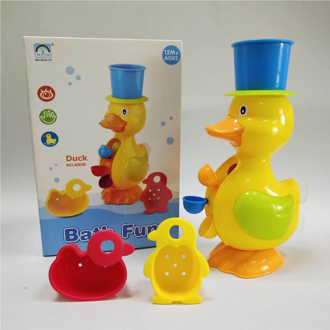 Игрушки для ванной "Утята": пазл, купание, водные игры