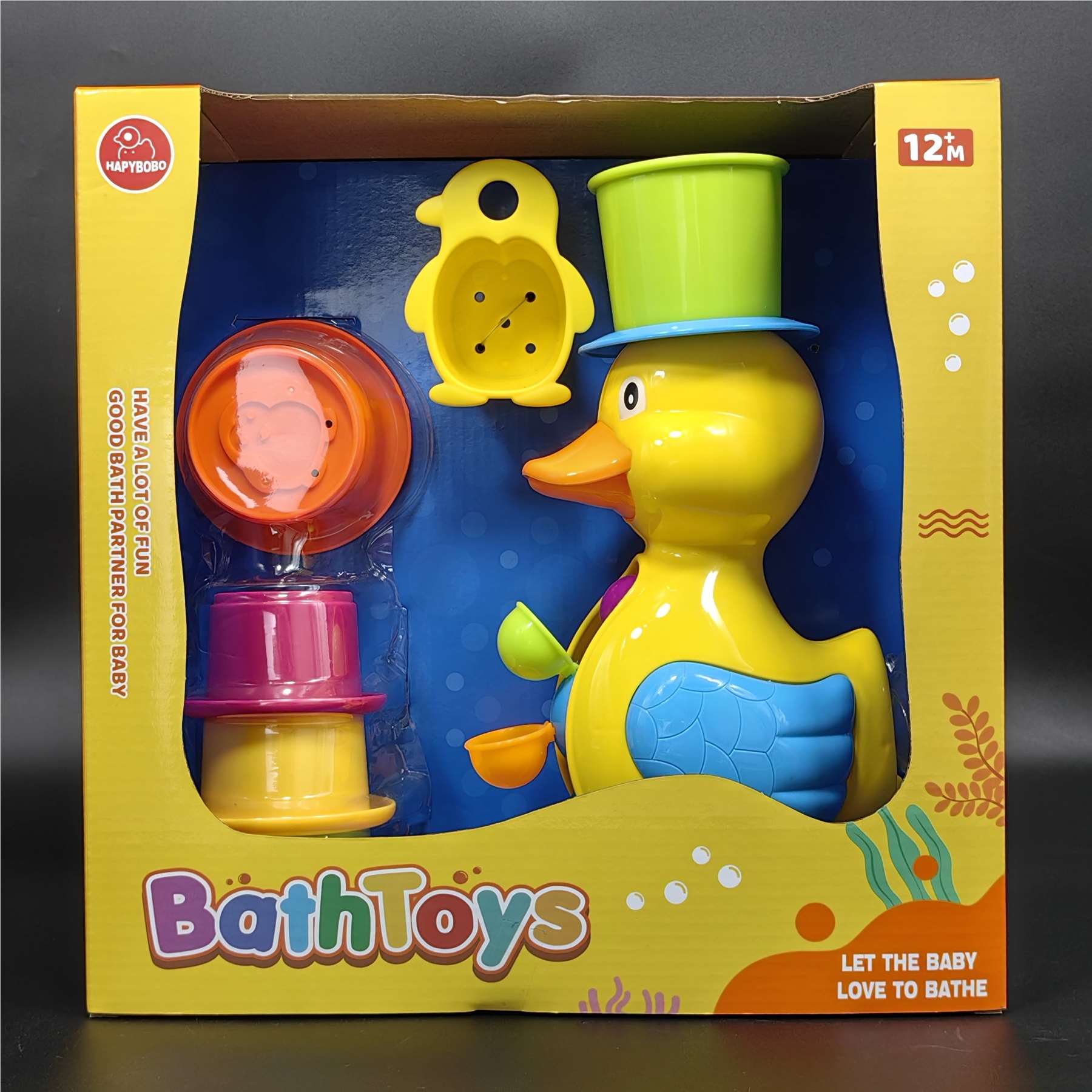 Набор игрушек для ванной "Утята": головоломка, купание, игра