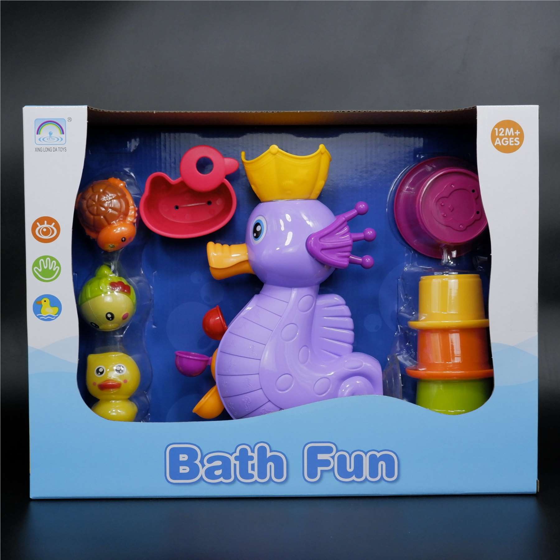 Игрушки для ванной Hippocampus, набор для купания