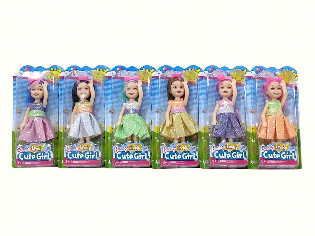 Кукла Келли 5 дюймов, цельное тело