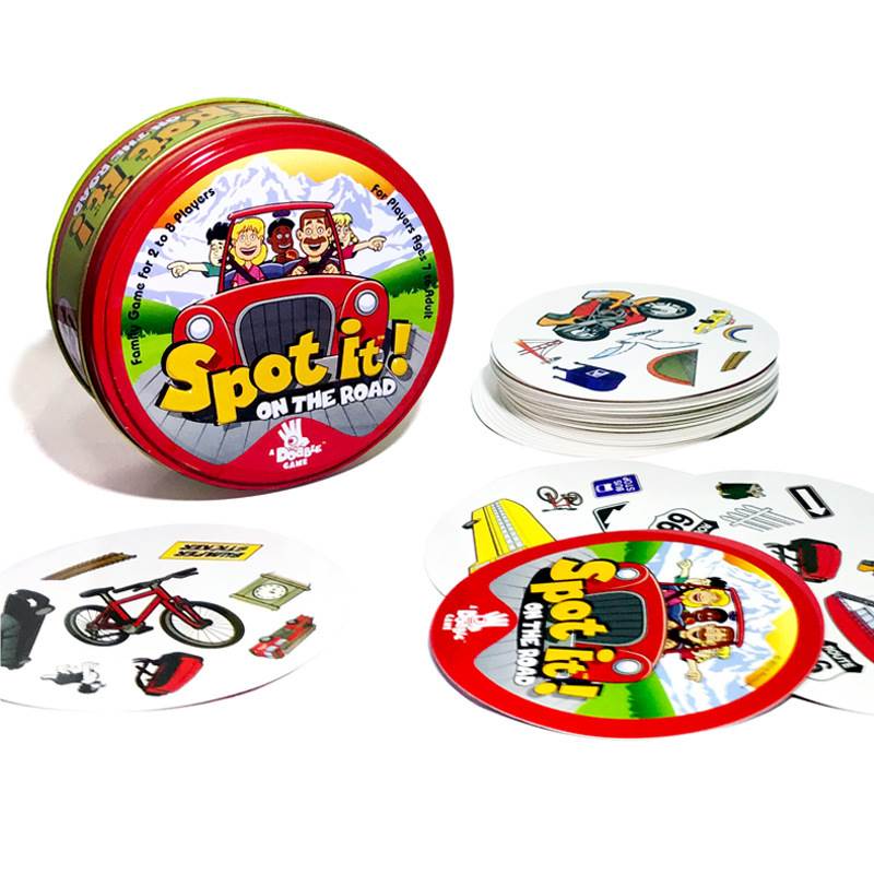 Игральные карты в металлической коробке