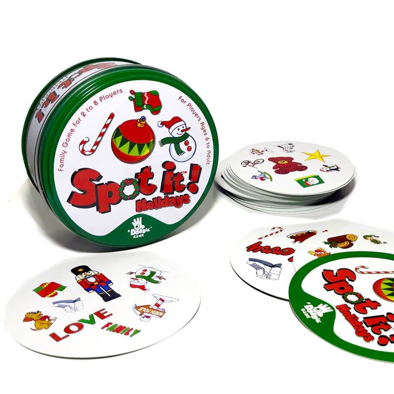 Игральные карты в металлической коробке