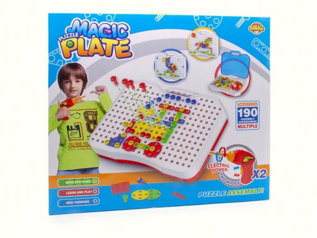 Развивающая игра-головоломка "Волшебный диск"