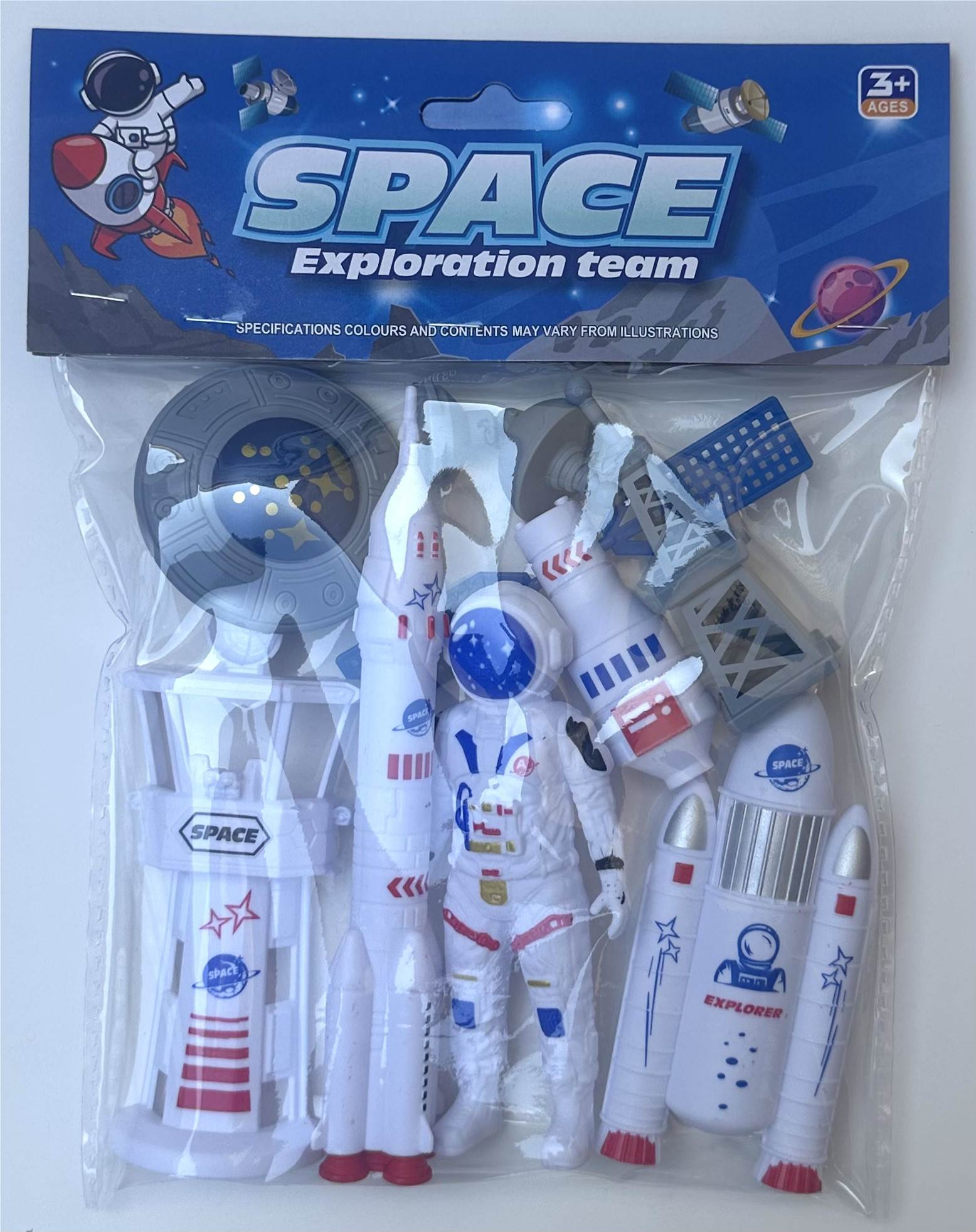 Космический набор игрушек