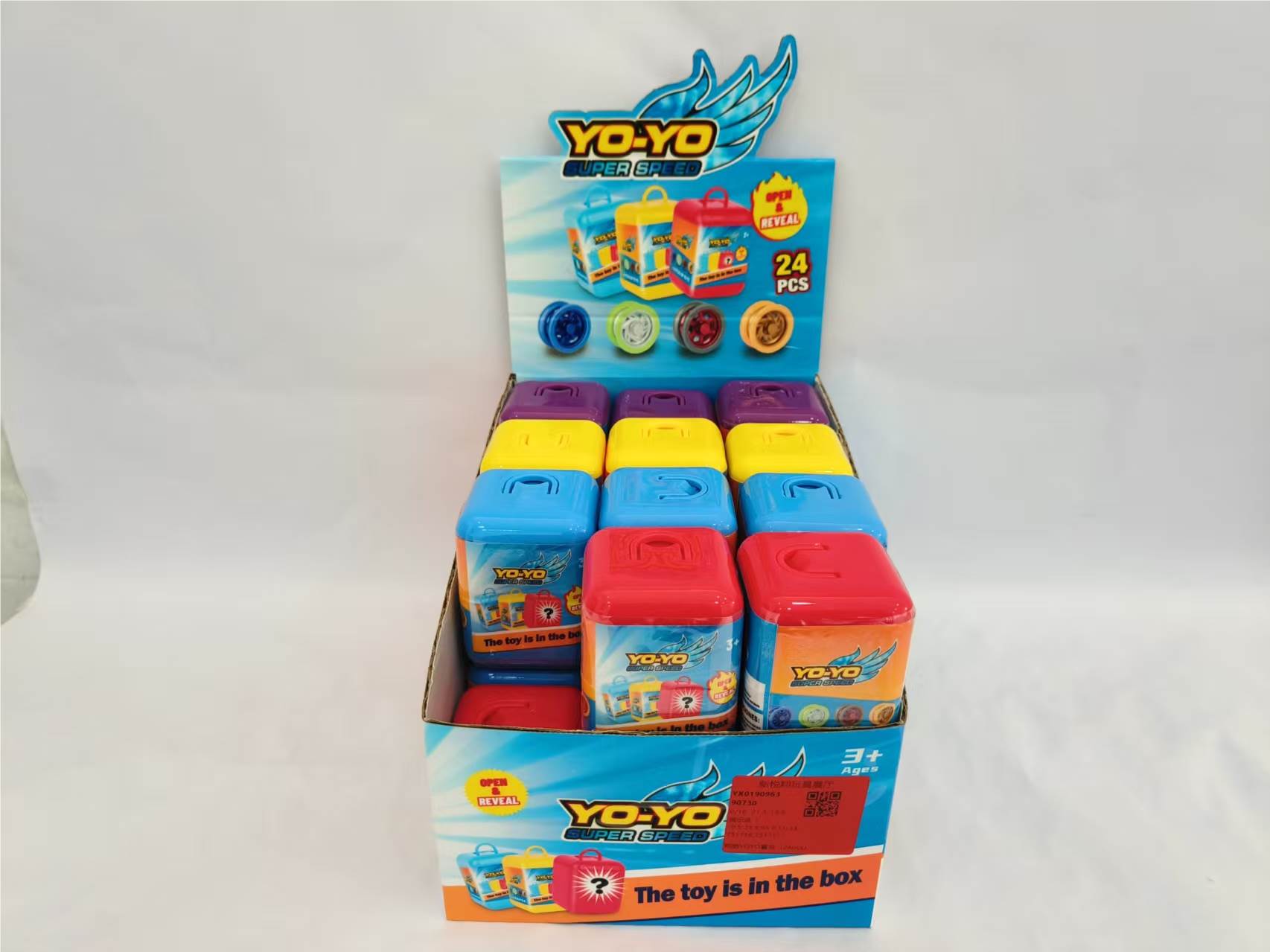 Крутой YOYO-волчок в слепой коробке (24 шт.)