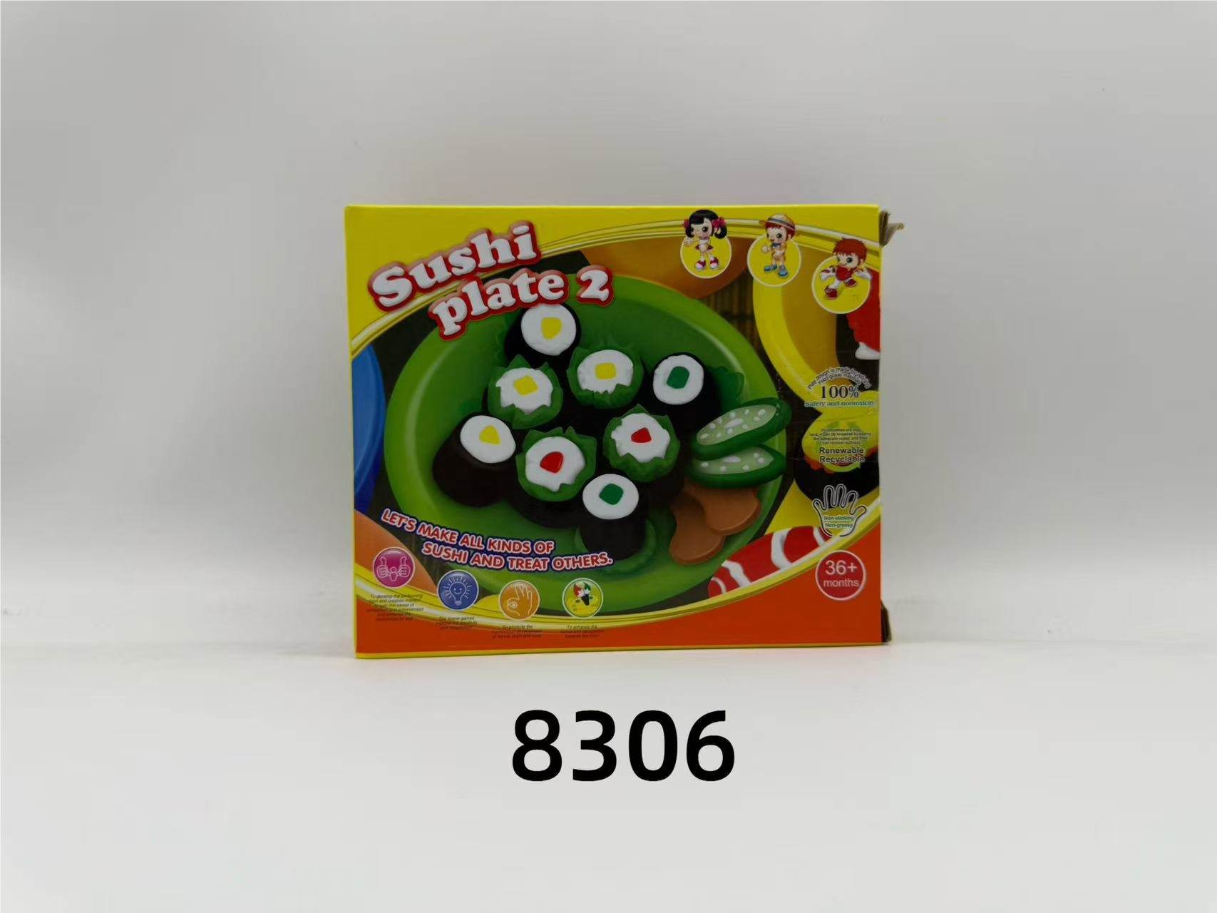 Цветная масса для лепки, 96 шт в коробке