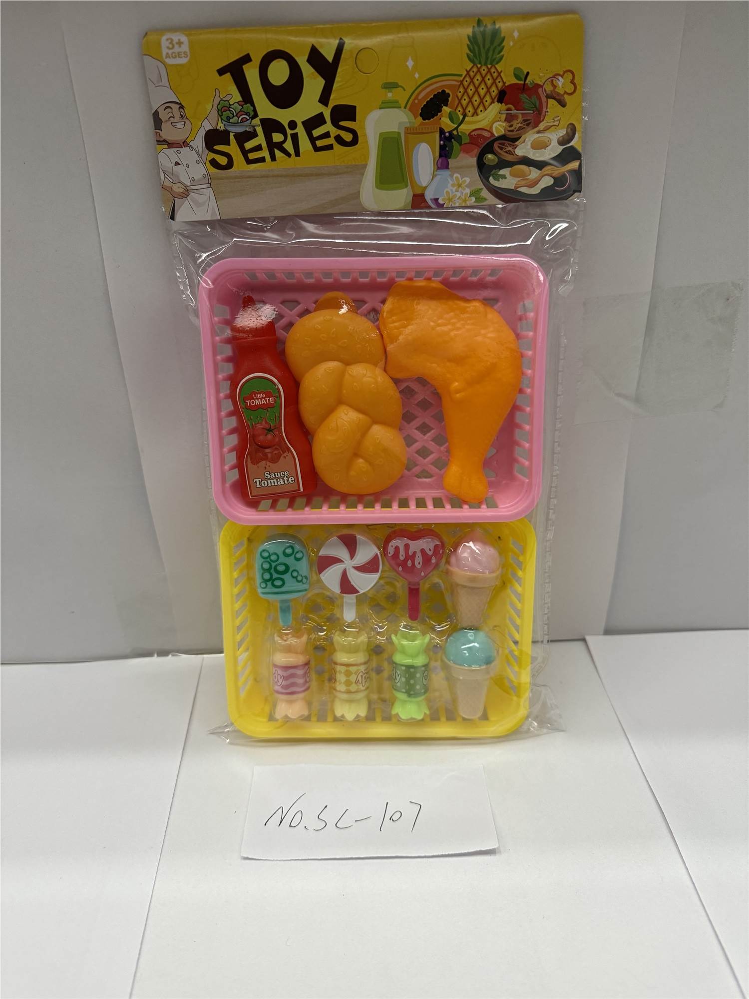 Игровой набор "Сладкий дом": продукты