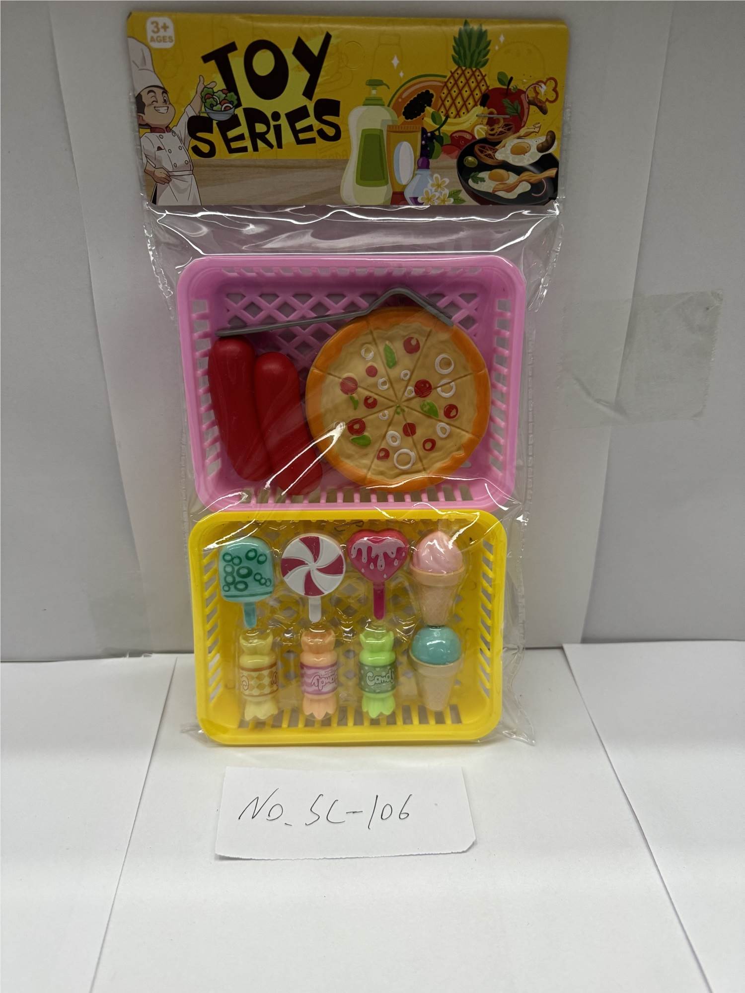 Игровой набор "Пицца": продукты для сюжетно-ролевых игр