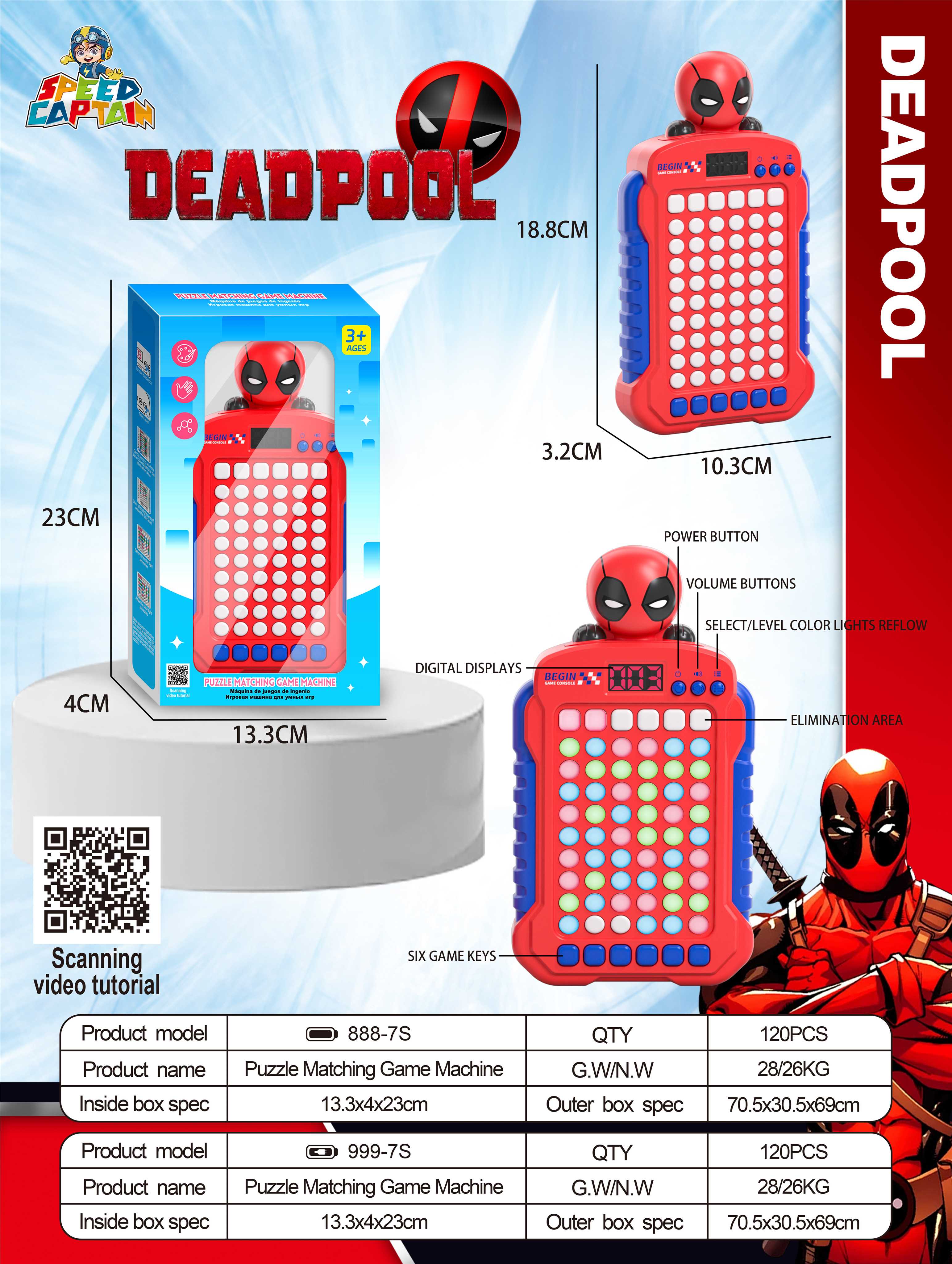 Игровая приставка Deadpool