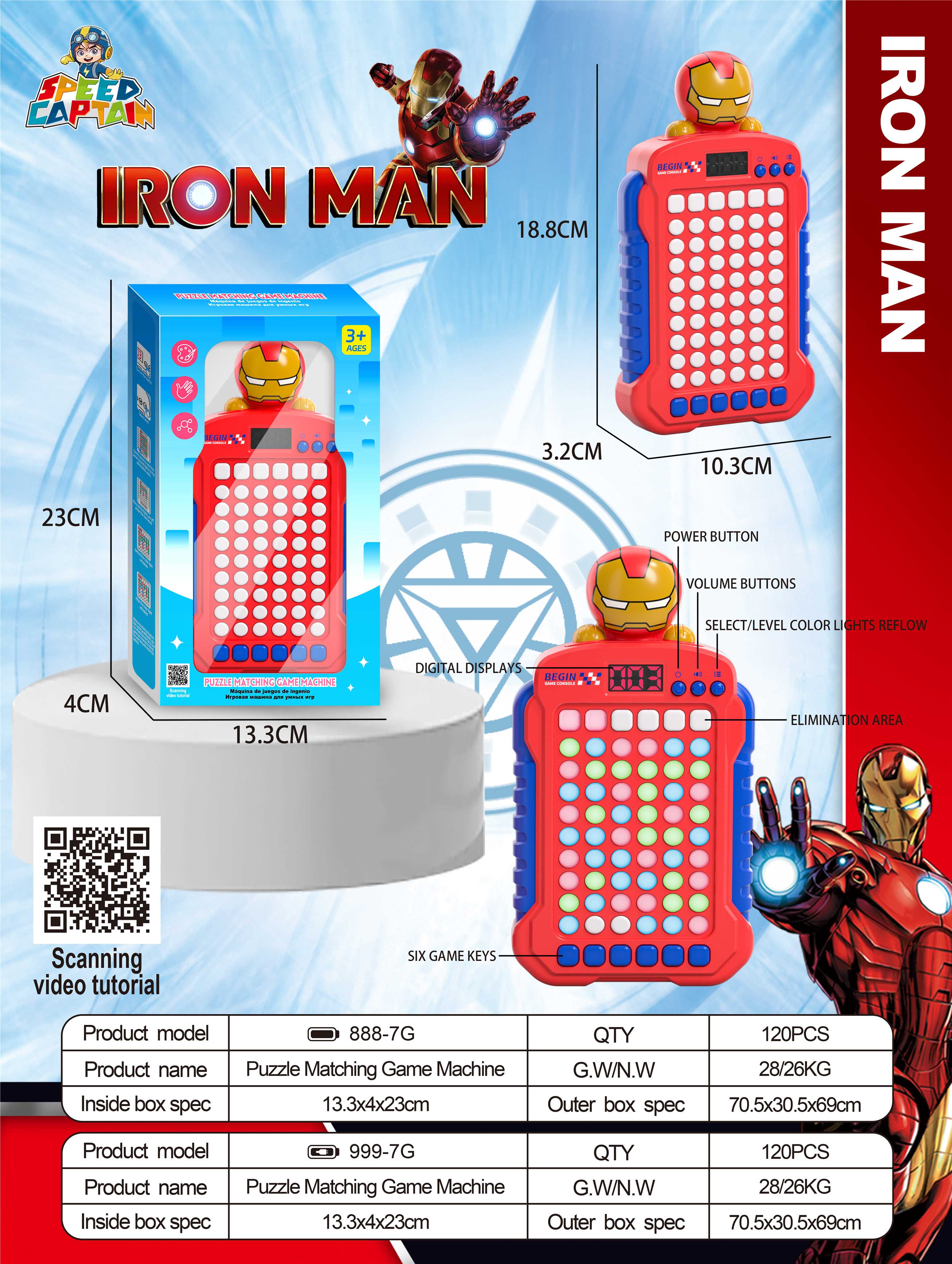 Игровая консоль Iron Man