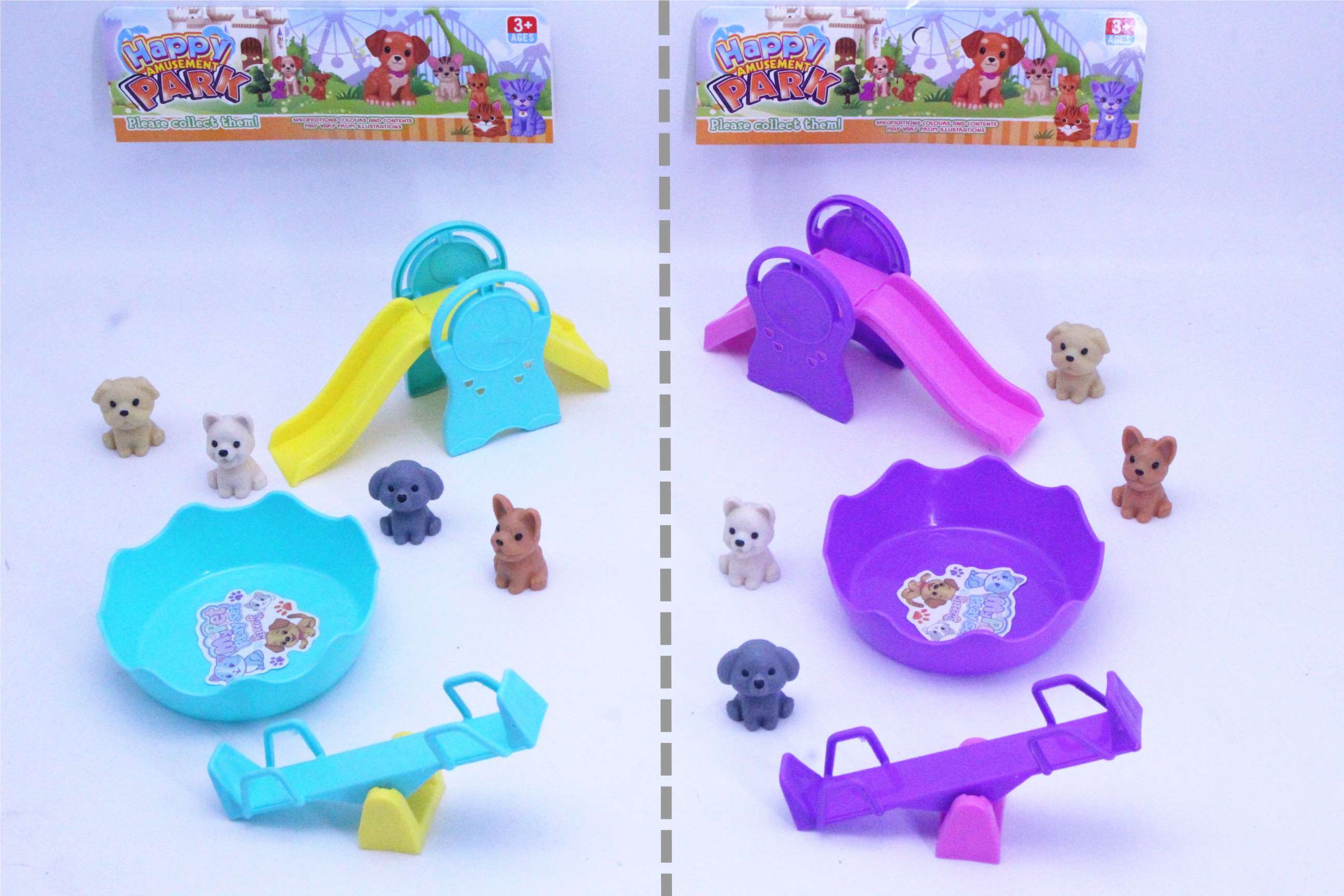 Игровой набор "Собачья горка" 4 предмета