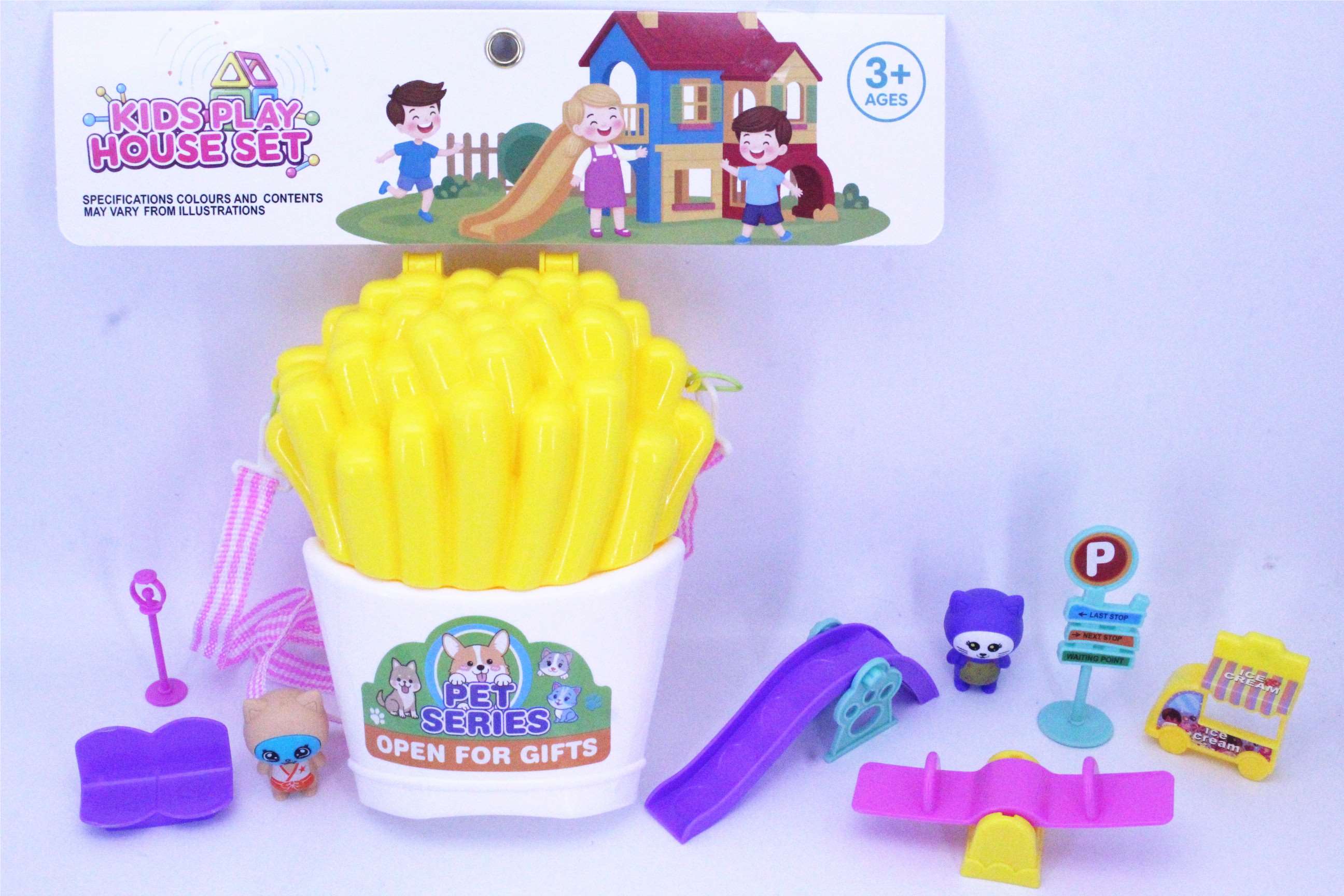 Игровой набор "Картошка Фри": сумочка и питомцы