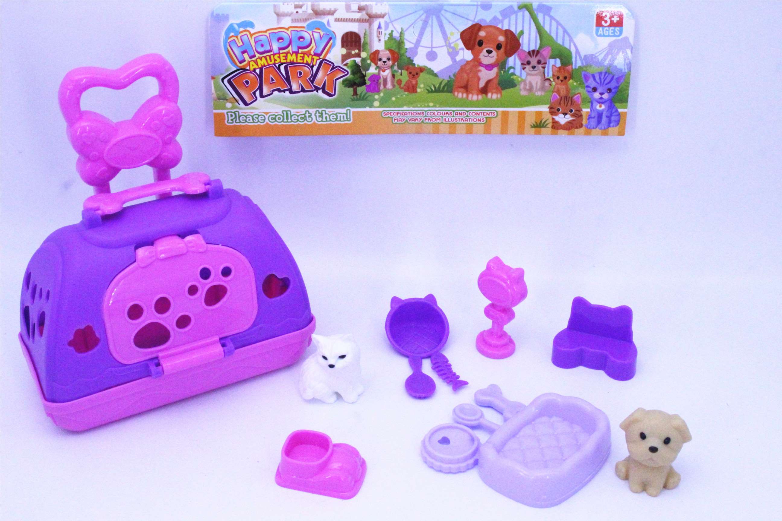 Игровой набор "Клетка для питомца" (4 цвета)