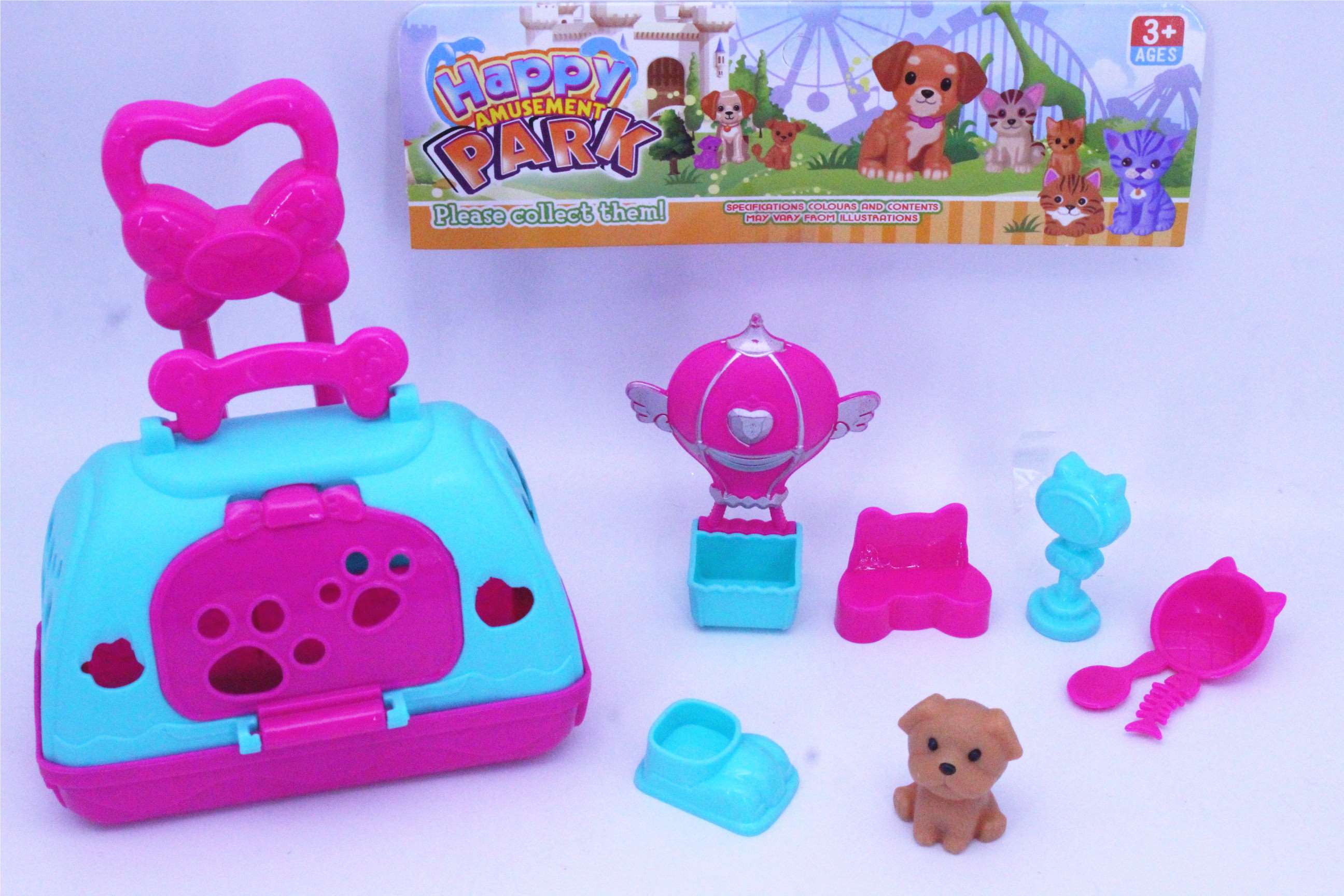 Игровой набор "Клетка для питомца" (4 цвета)