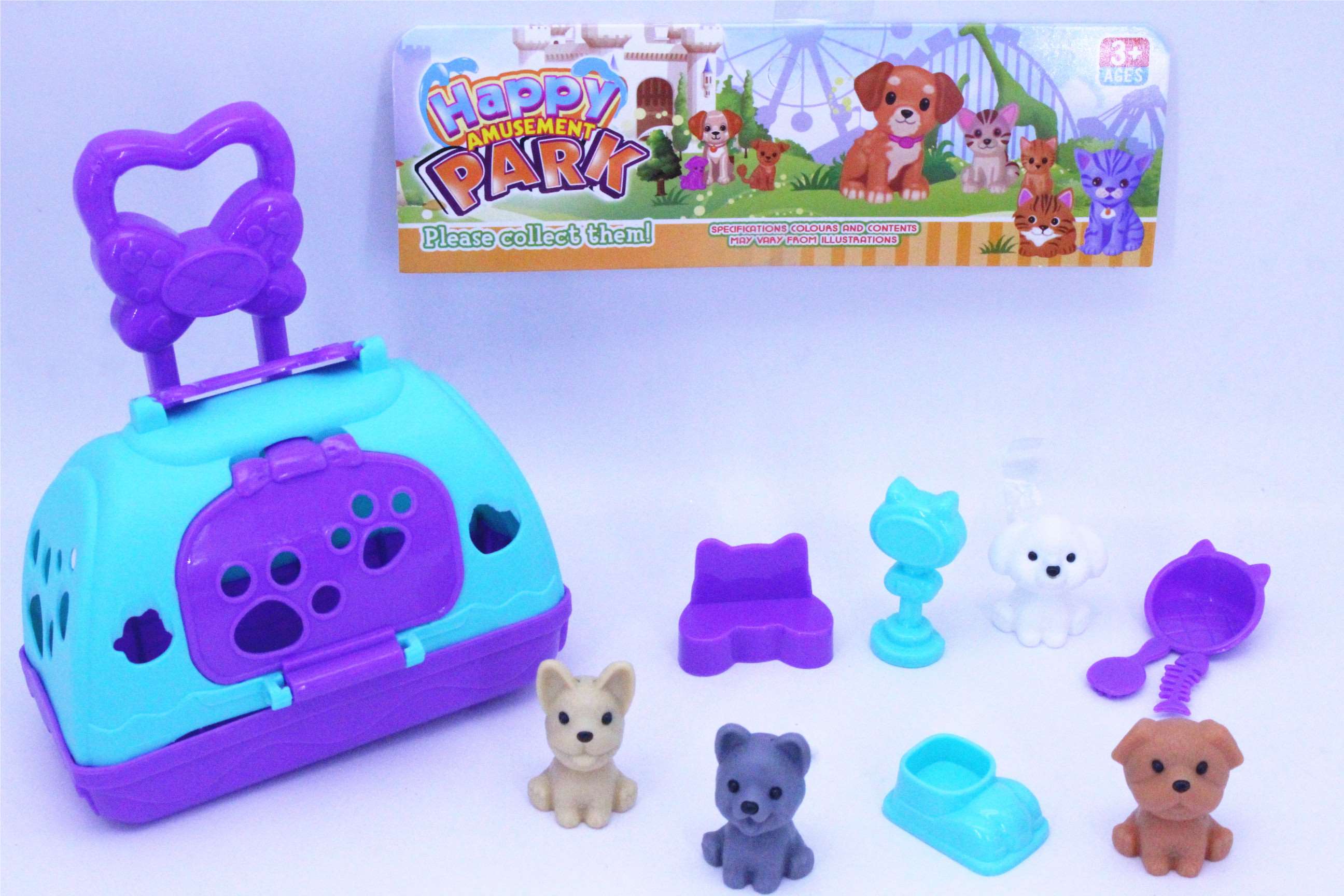 Игровой набор "Клетка для питомца" (4 цвета)