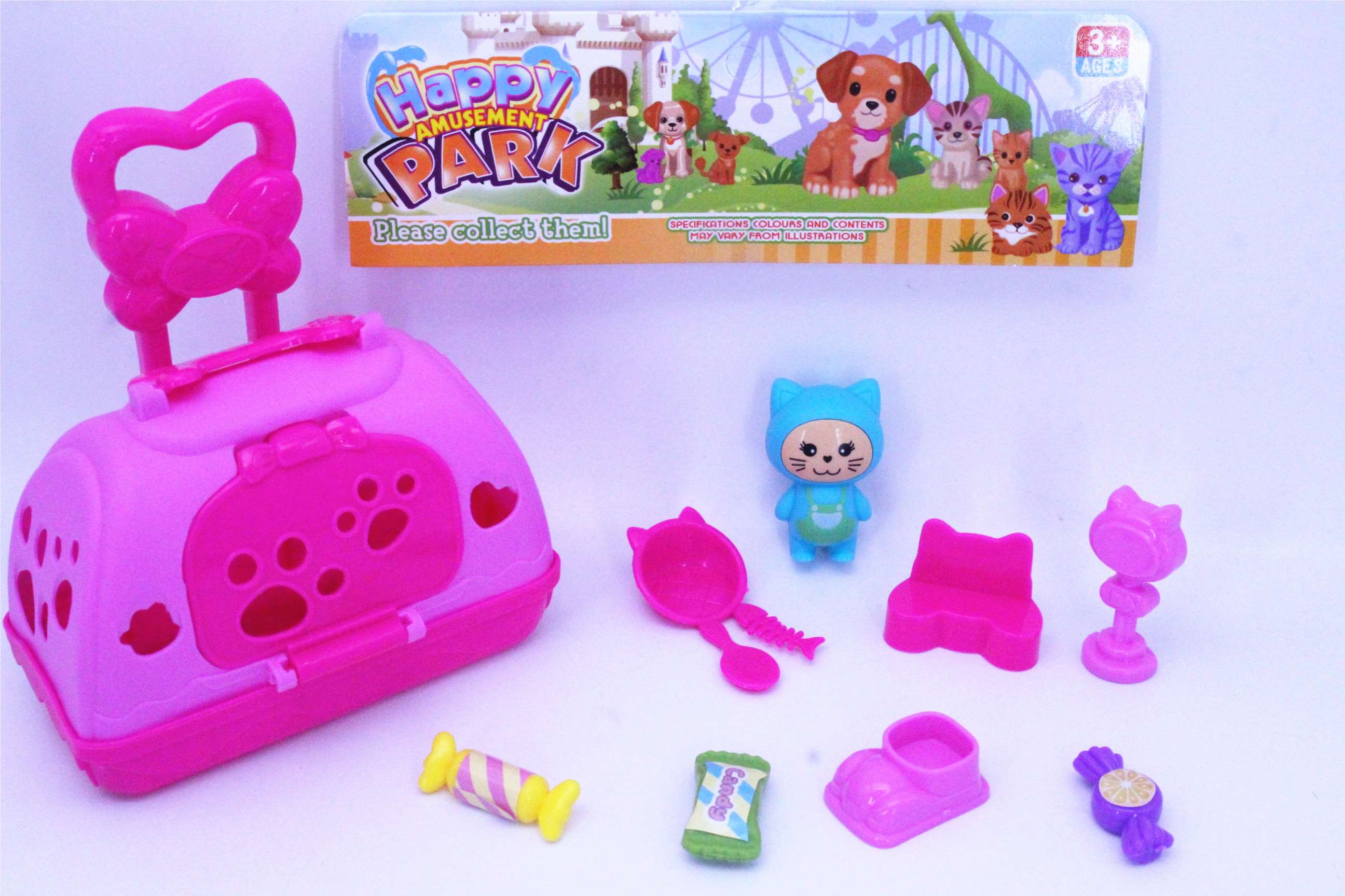 Игровой набор "Клетка для питомца" (4 цвета)