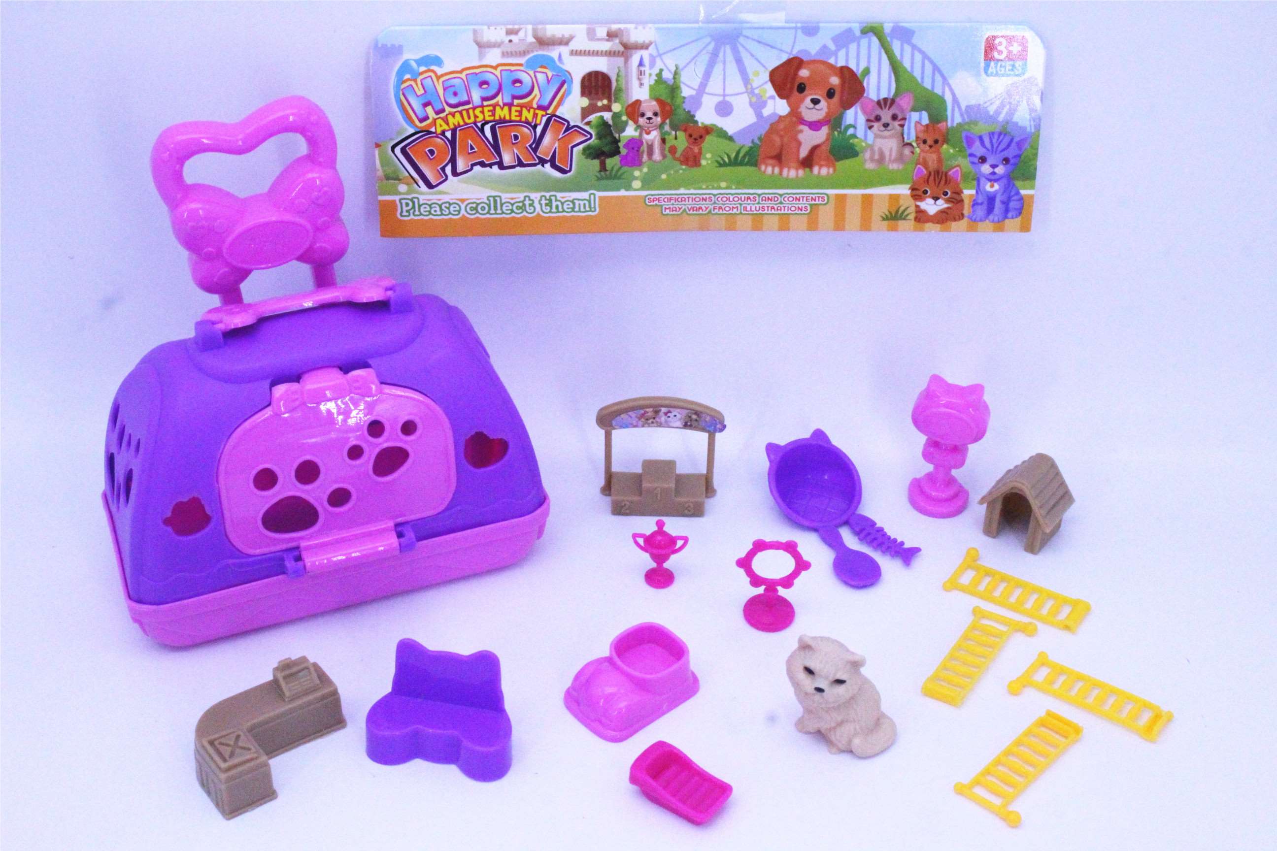 Игровой набор "Клетка для питомца" (4 цвета)