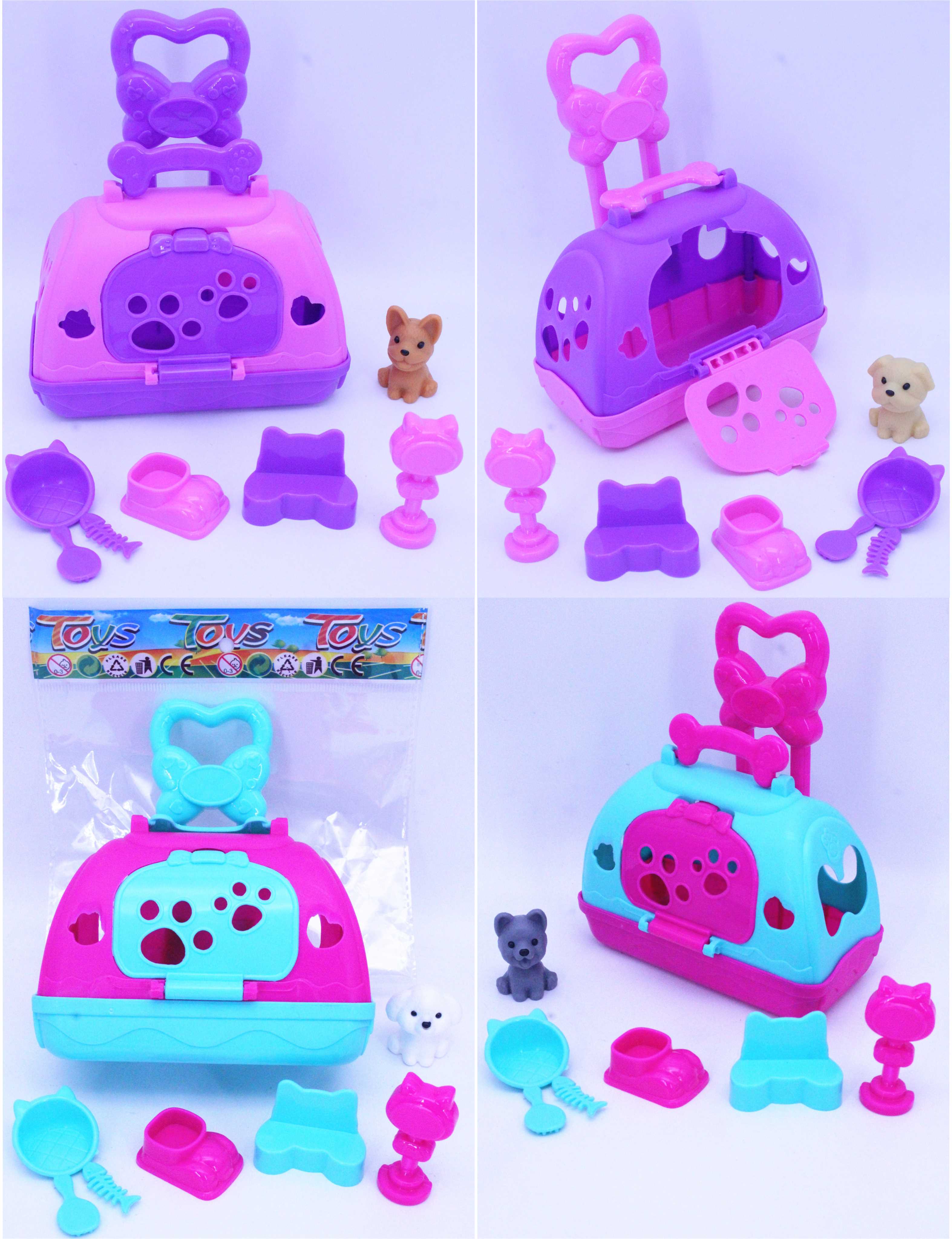 Игровой набор "Клетка для питомца" (4 цвета)