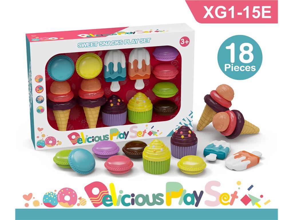 Игровой набор "Десерты": сборные сладости, 24 шт/кор