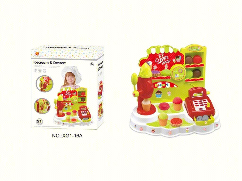 Игровой набор "Магазин мороженого" с кассой