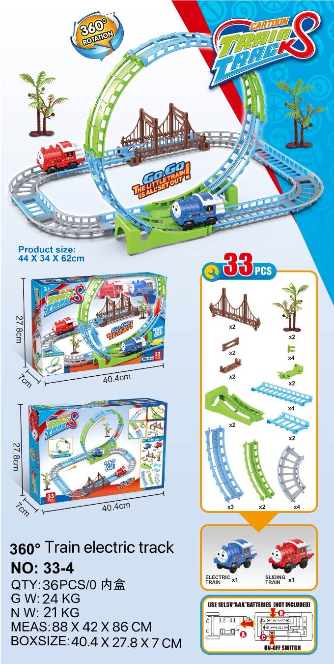 Электрическая железная дорога Thomas DIY