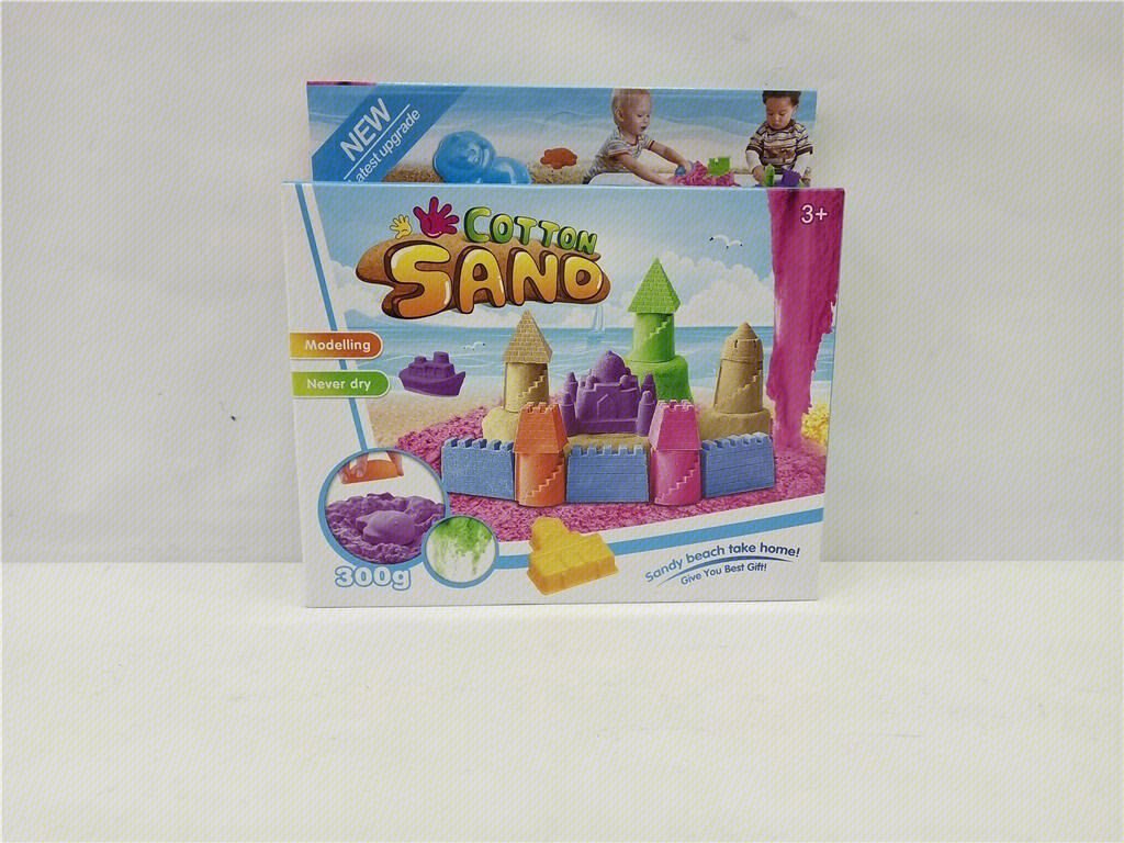 Кинетический песок 动力沙 Power Sand, 60 шт/кор