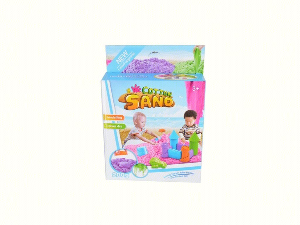 Кинетический песок 动力沙 Power Sand, 96 шт/кор