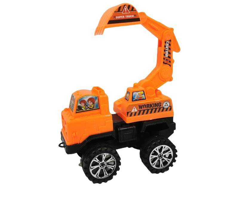 Инерционный экскаватор, модель строительной техники
